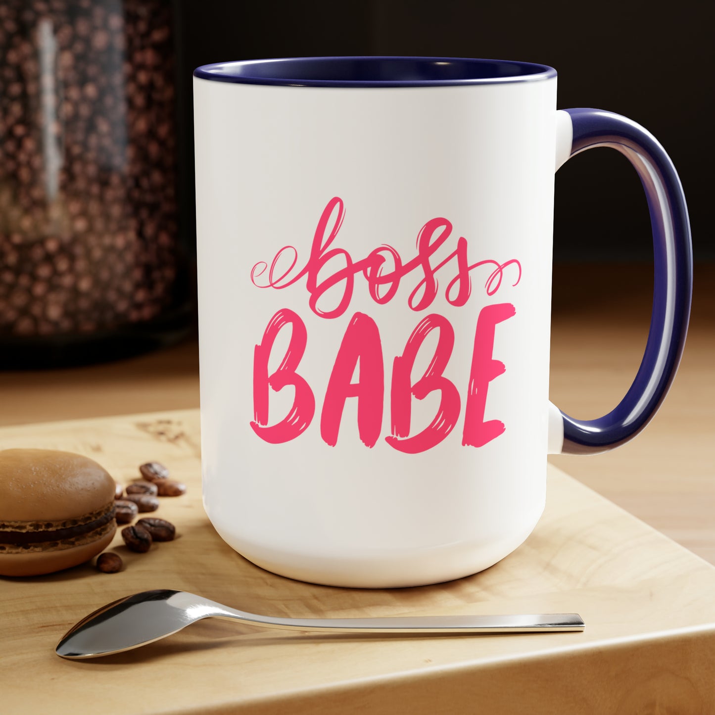 Bossbabe mug Christmas mug gift for mom gift mug Floral mug gift for her Mug funny gift for wife Coffee Mugs Christmas gift 15oz