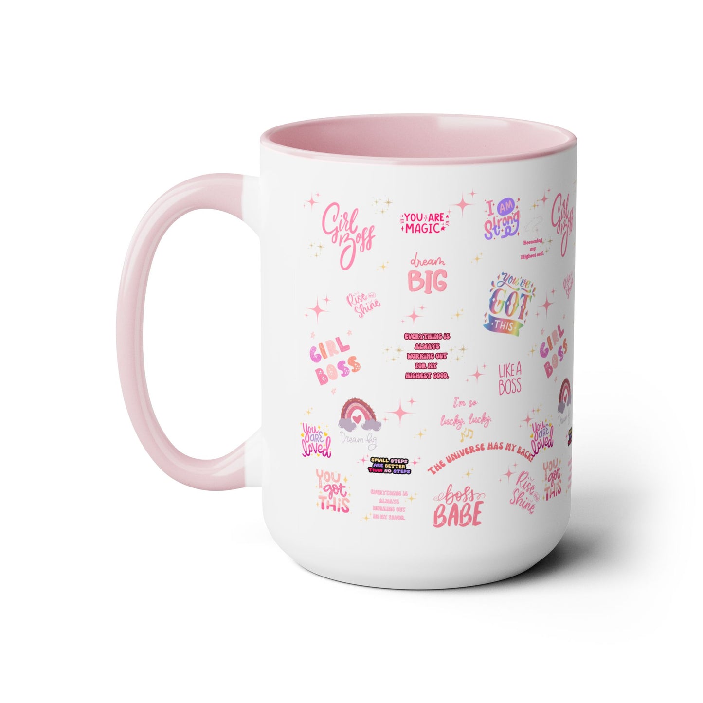 Girl Boss Positive affirmations Coffee Mug boss babe mug birthday gift girlfriend gift boss mug gift for her Mugs tea Christmas gift 15oz