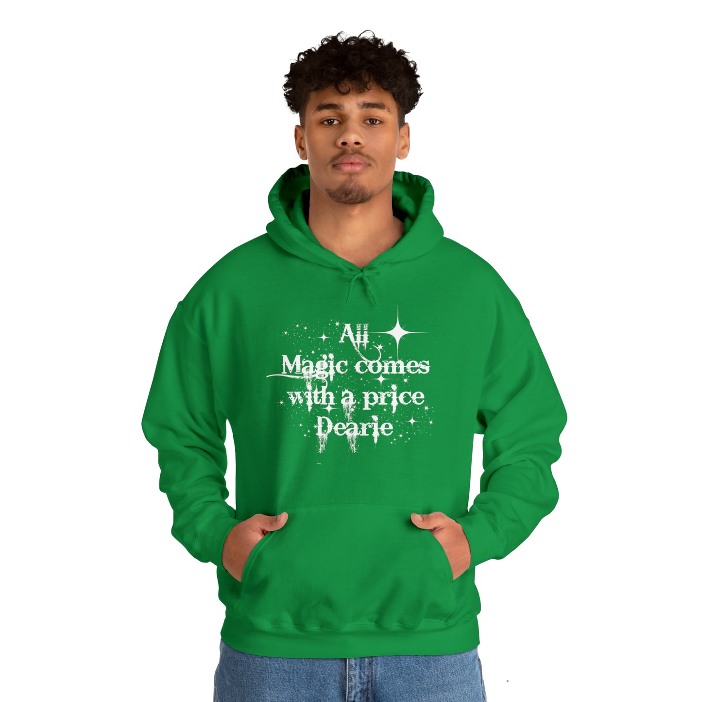 All magic comes with a price Dearie hoodie,OUAT Fan gift, Rumpelstiltskin gift for her, Christmas gift, Unisex Heavy Blend Hooded Sweatshirt
