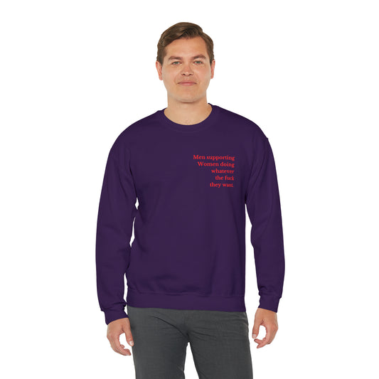 Men supporting women sweater women tights gift for her gift for him Christmas gift