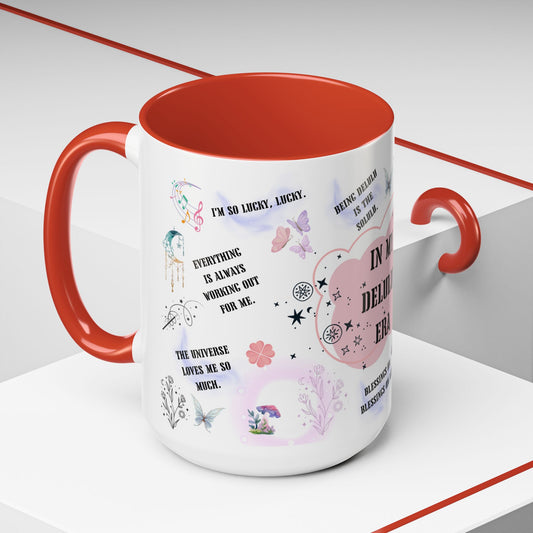 Morning affirmations mug In my delulu era mug witchy Christmas gift for her gift for him bestie mug Witches mug wicked mug Gift Mug coffee