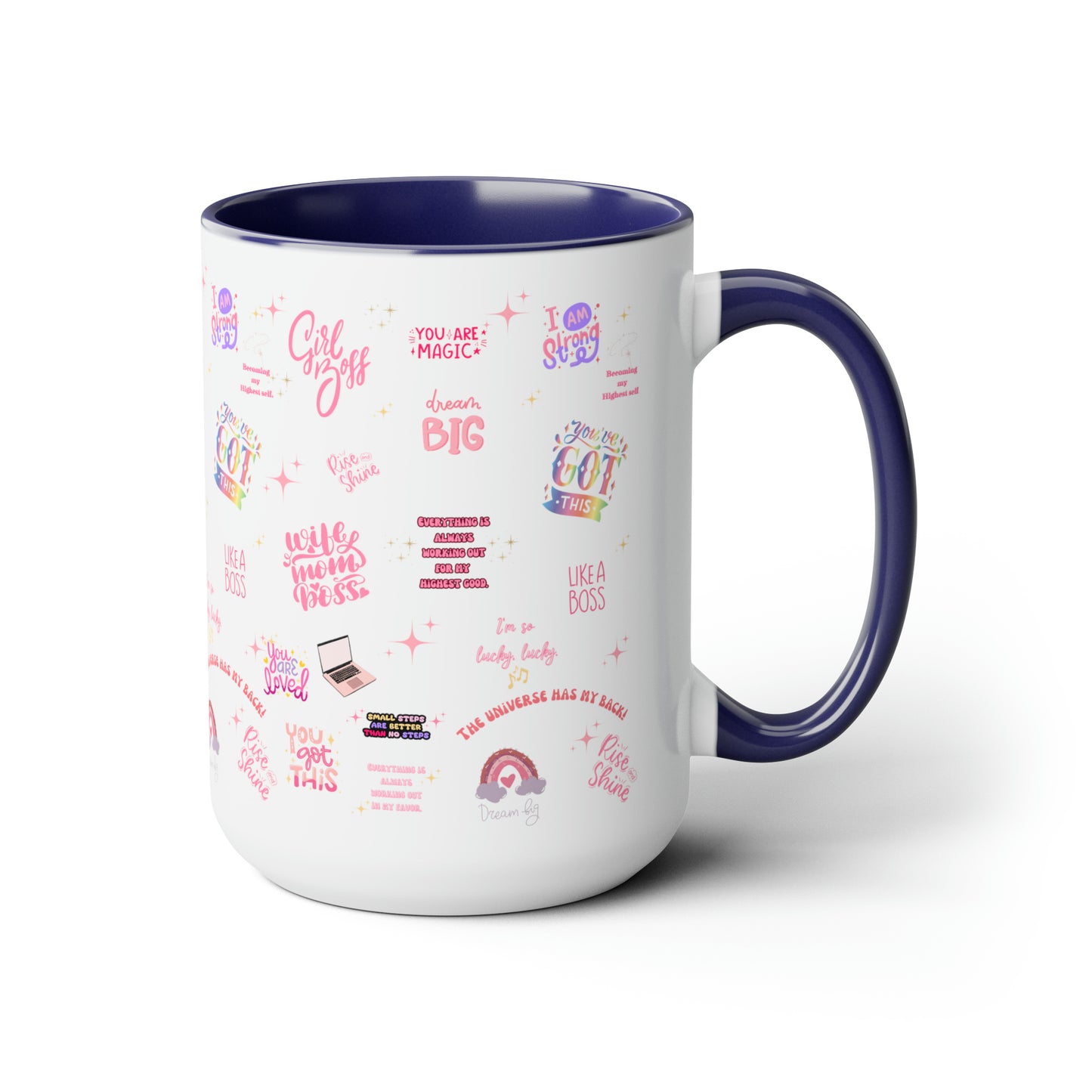 Positive affirmations Coffee Mug girlboss mug birthday gift wife mom boss mug gift for her gift for wife Coffee Mugs tea Christmas gift 15oz