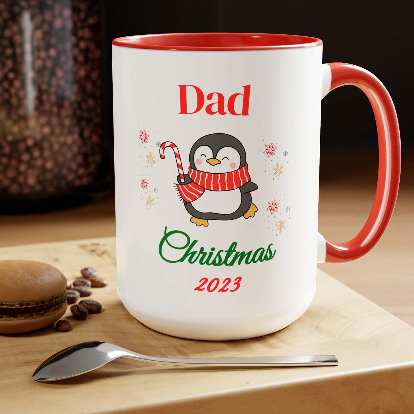 Hot cocoa mom Christmas mug gift for mom coworker gift mug Floral mug gift for her Mug funny gift for wife Coffee Mugs Christmas gift 15oz