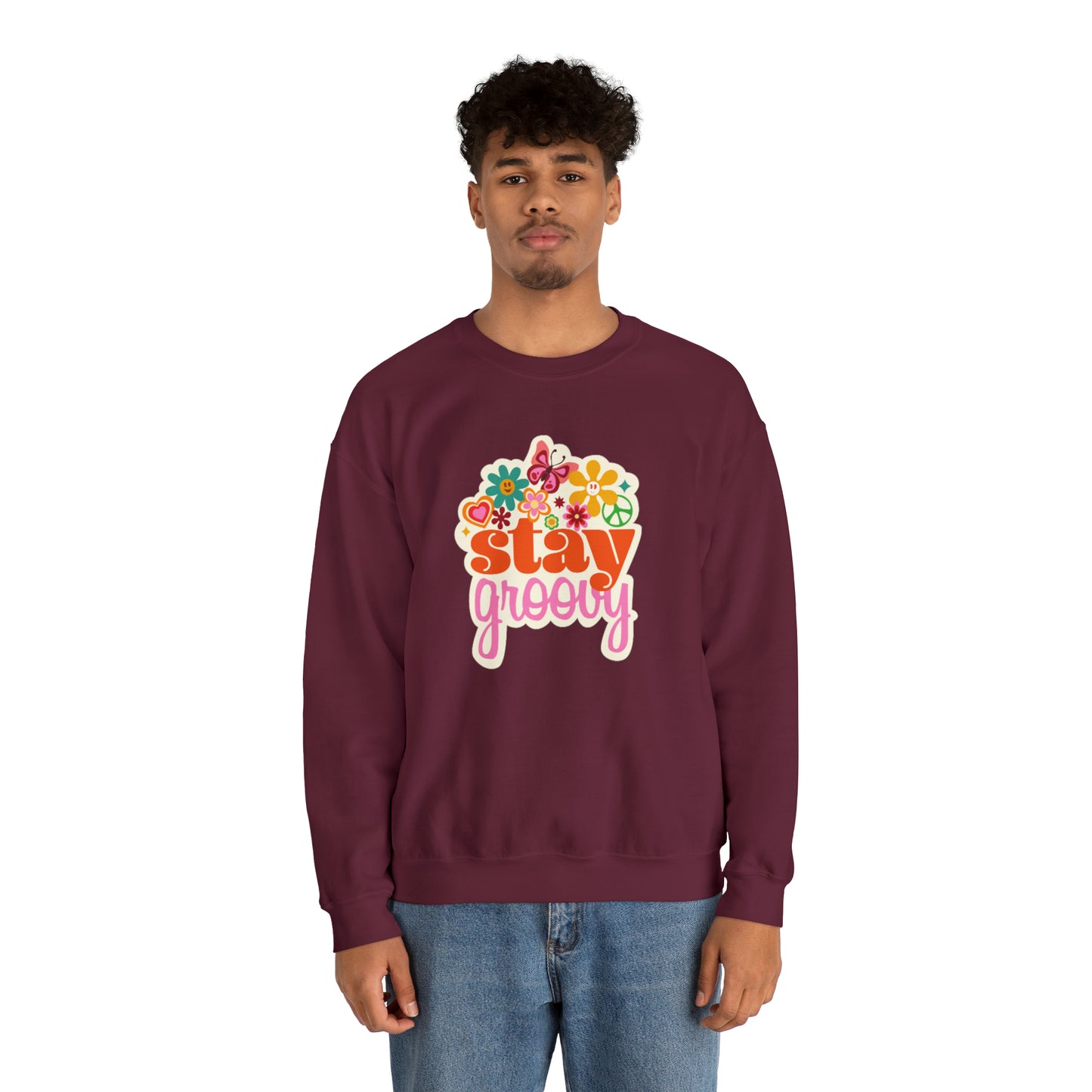 Stay Groovy sweatshirt, good vibes sweater, love inspire sweatshirt mode sweater, Homeschooling sweatshirt mom shirt, shirt unisex gift