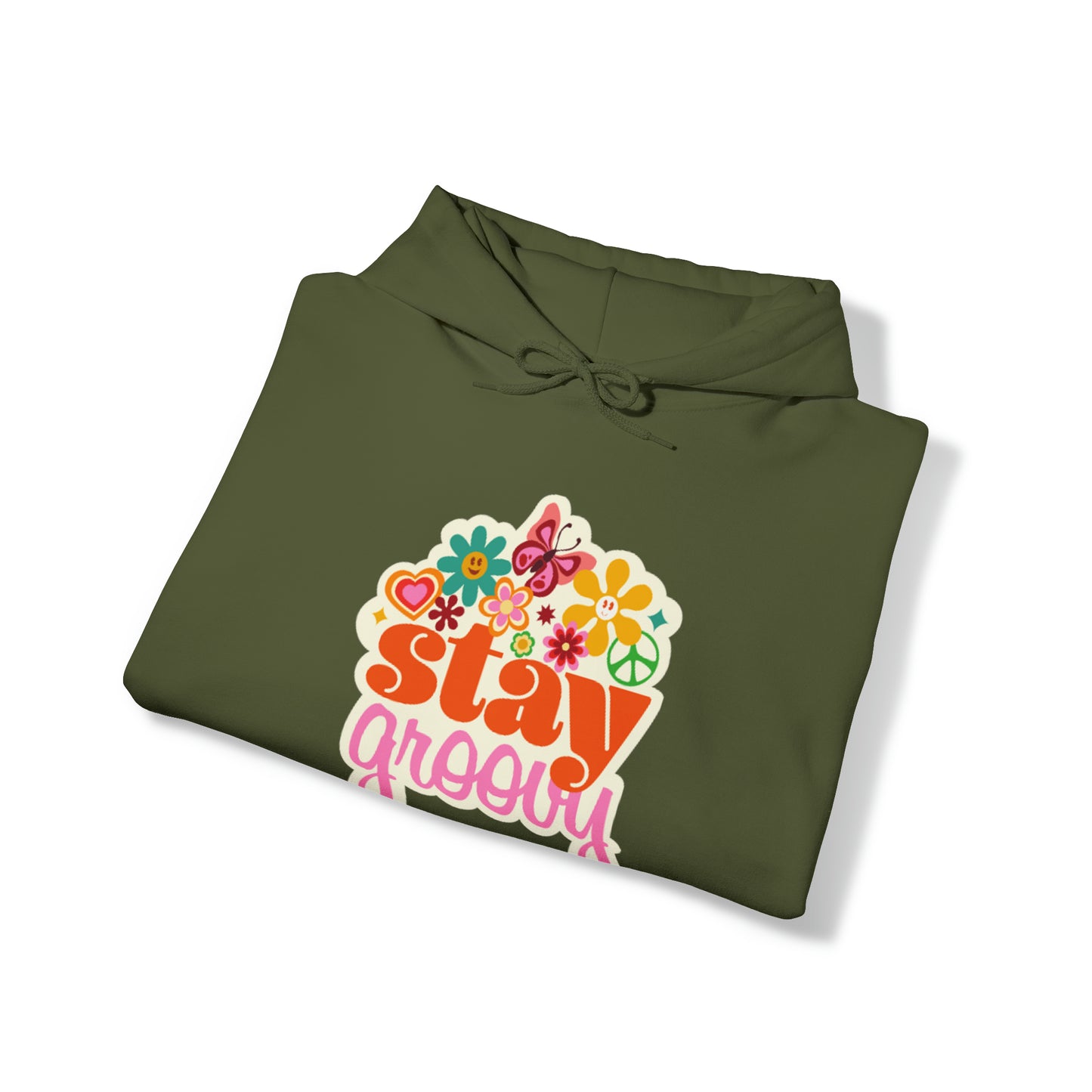 Stay Groovy Hoodie, Hippie Hoodie, good vibes hoodie, Fun Summer shirt, Birthday gift for her, Galantine gift for her,best friend gift, vac