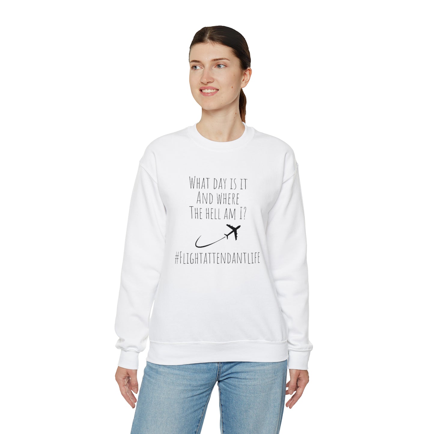Flight attendant sweatshirt, vacation shirt, best friend gift, appreciation shirt, vacation outfit, travel shirt,best friend trip,vacation