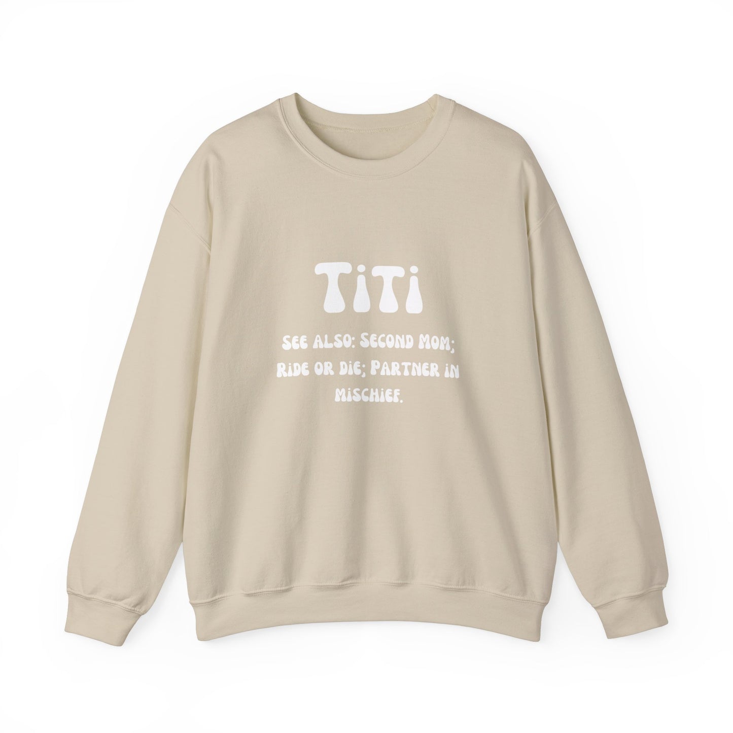 Titi sweater Auntie sweater second mom gift sister love bestie sweater gift for her Mother's day sweater Valentine's sweater gift for him