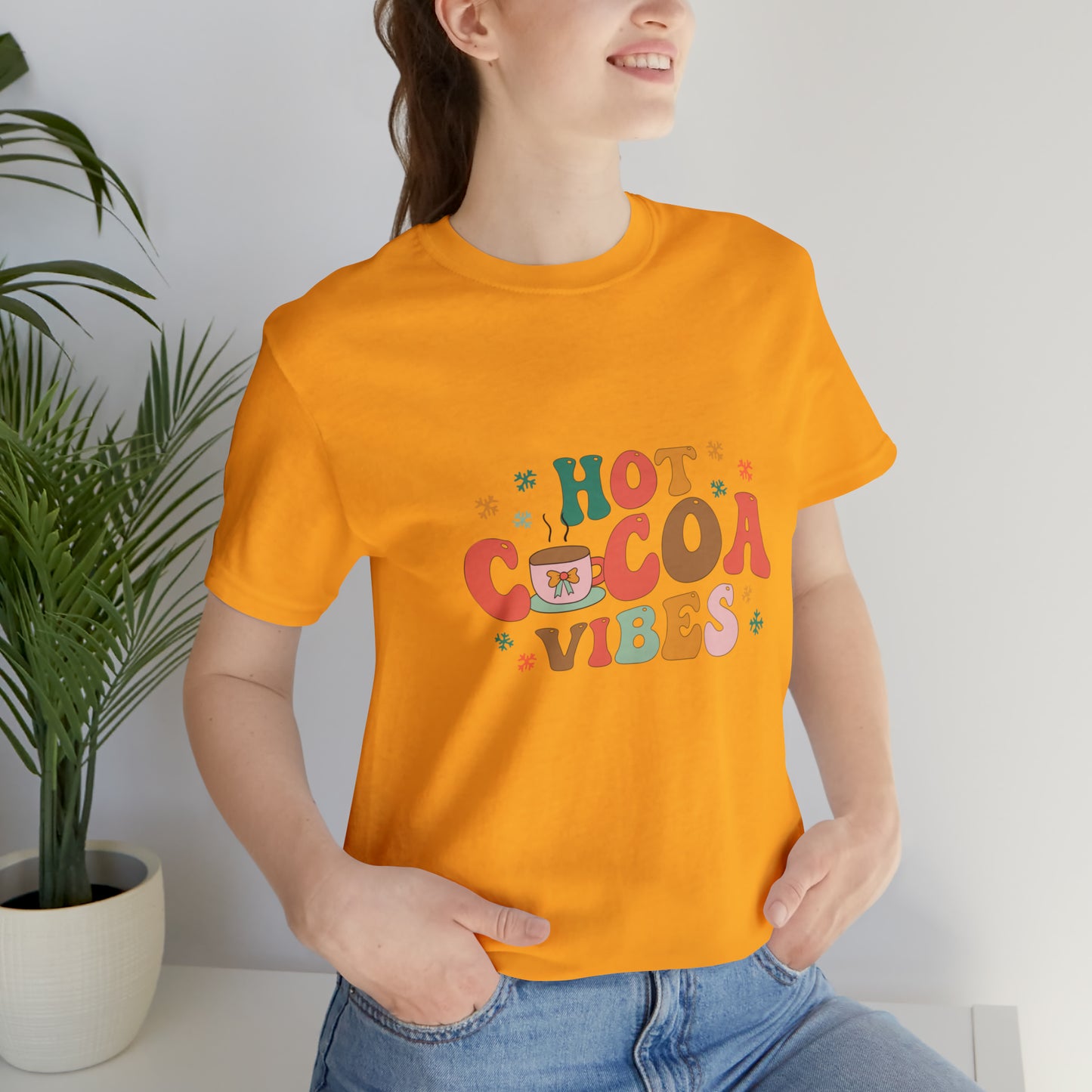 Hot cocoa vibes shirt, Pink autumn vibes Halloween tshirt, Halloween Sweatshirt, spooky T Shirt,Retro Halloween Sweater,Christmas gift