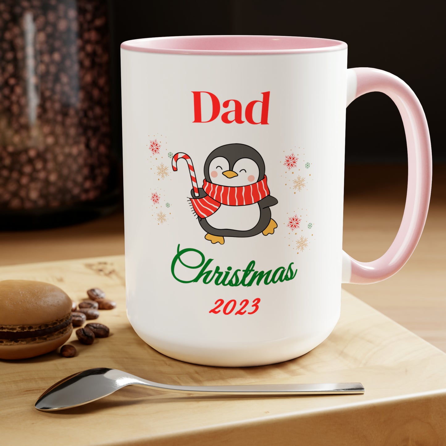 Hot cocoa mom Christmas mug gift for mom coworker gift mug Floral mug gift for her Mug funny gift for wife Coffee Mugs Christmas gift 15oz