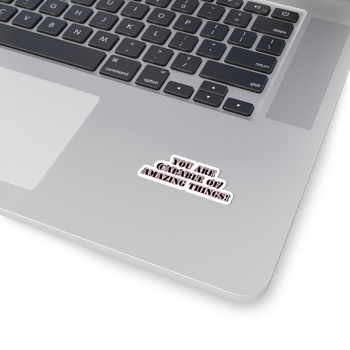 You are capable of amazing things sticker Girlboss sticker motivational sticker you are capable of amazing things sticker pink heels sticker Beautiful sticker loved gift for her vday