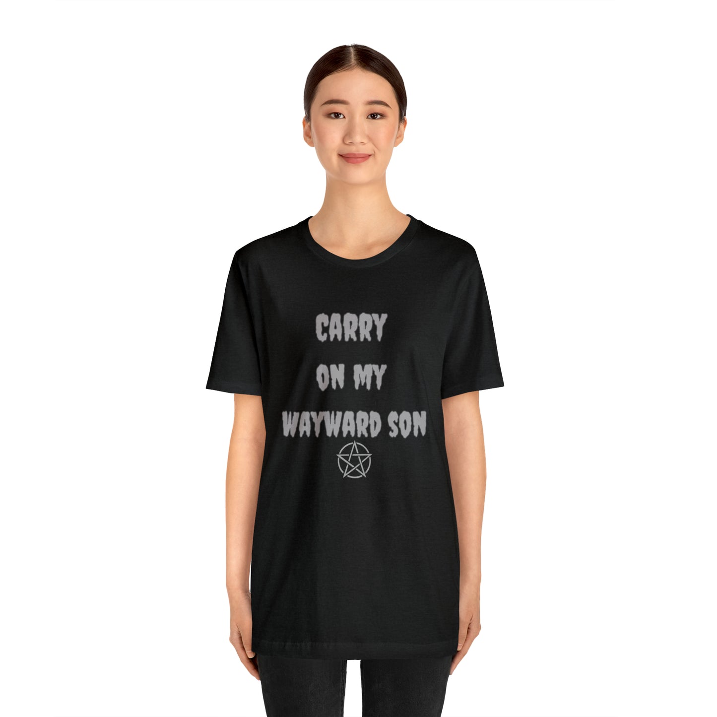 Supernatural shirts Carry on my wayward son gift shirts, Father's day gifts,gift for Dad vacation shirt, best friend, Christmas gift