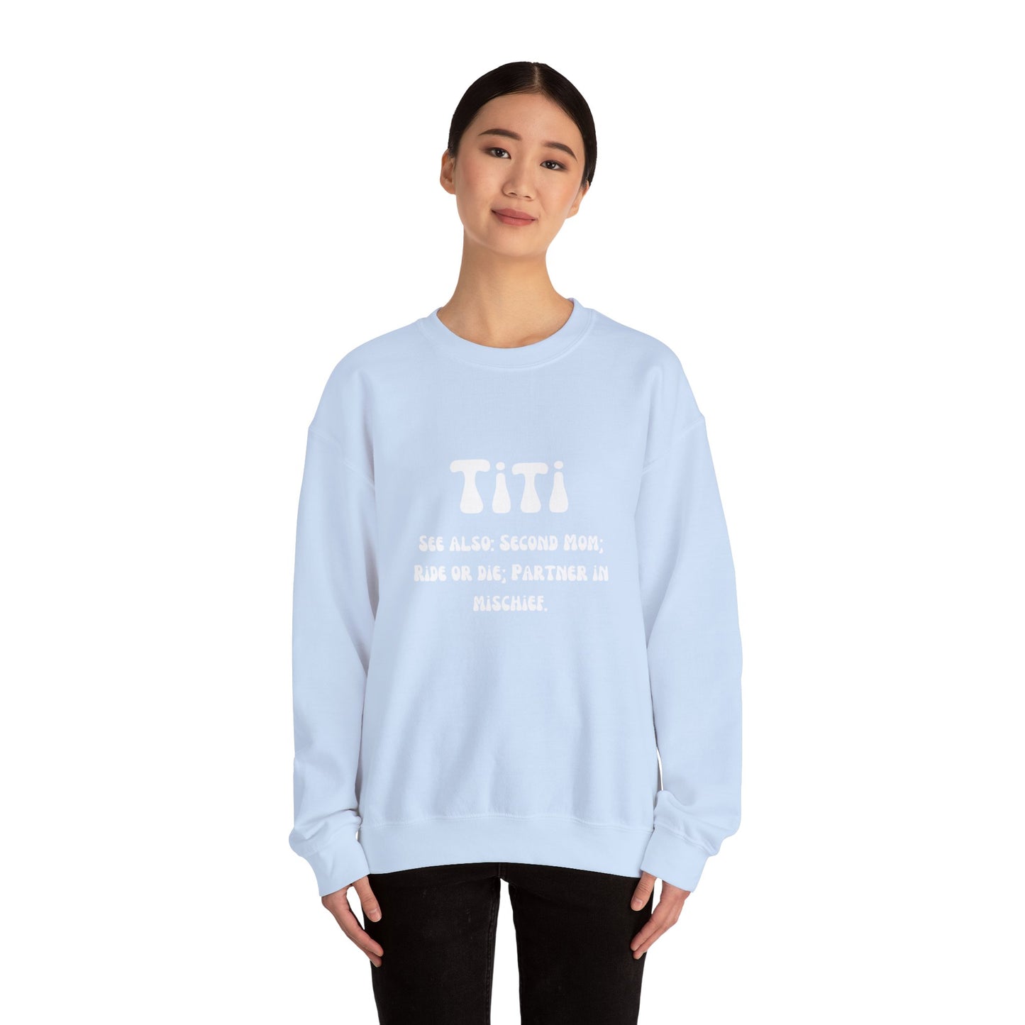 Titi sweater Auntie sweater second mom gift sister love bestie sweater gift for her Mother's day sweater Valentine's sweater gift for him