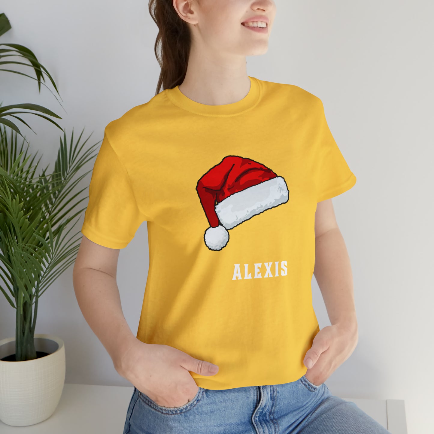Matching Family Christmas Shirts, Santa claus Hat family tshirts Family Christmas Shirt, Matching Xmas Tees Custom Christmas T shirt photos