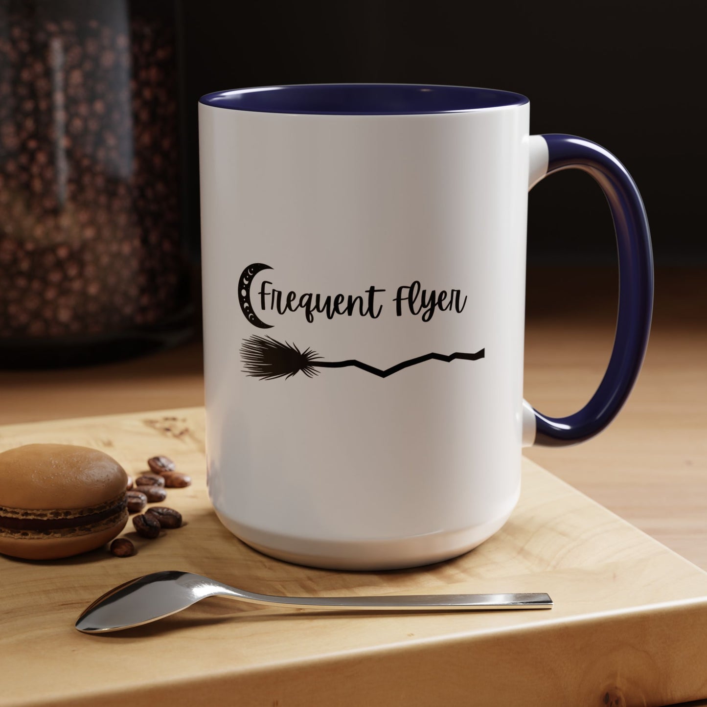 Witches mug Frequent flyer mug wizards broom mug Witchy Halloween mug cauldron ghost wicked mug bestie gift Coworker Gift Boss Christmas