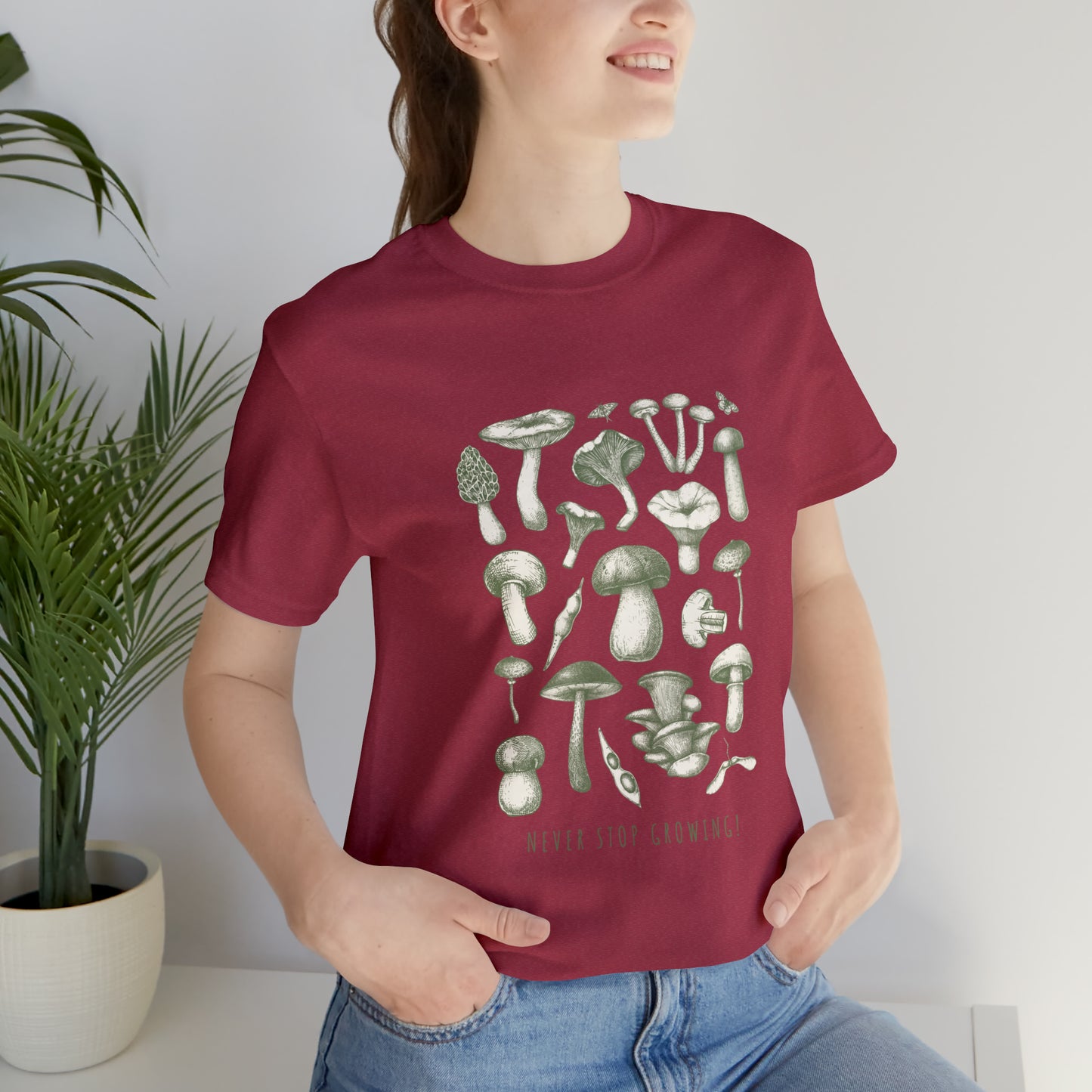 Mushroom tshirt book lover herbology Tshirt Shirt Halloween Gift for Cat Lover Gift for Cat Mom Gift