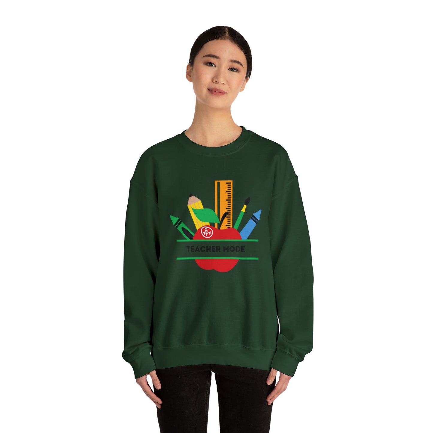 Teach love inspire sweatshirt Teacher mode sweater, Homeschooling sweatshirt,teacher mom shirt, hoodie teacher shirt Boss lady shirt,unisex