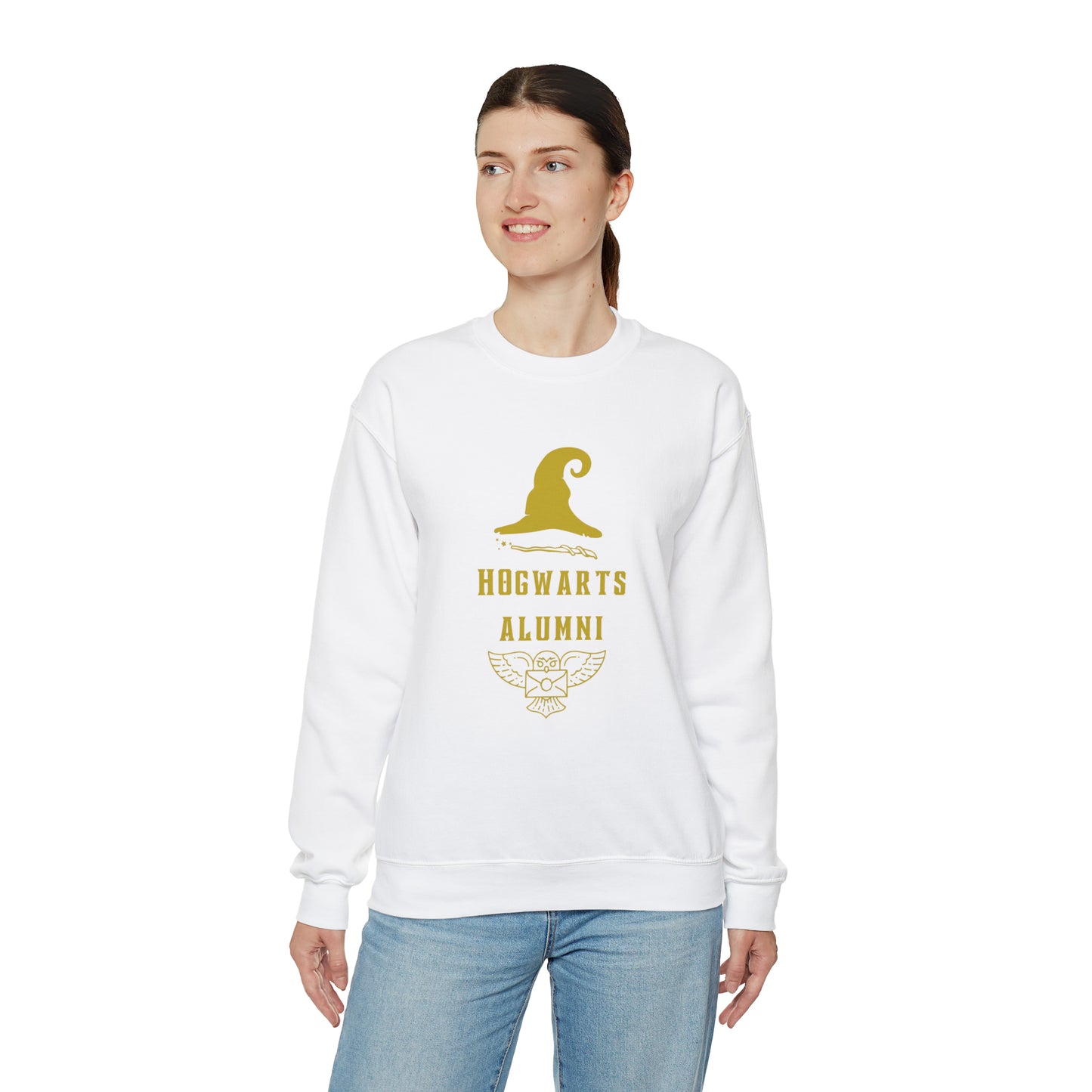 Hogwarts Alumni gift Mischief Manager Hogwarts sweater carry a wand sweatshirt Halloween sweater Universal Studios Christmas unisex gift