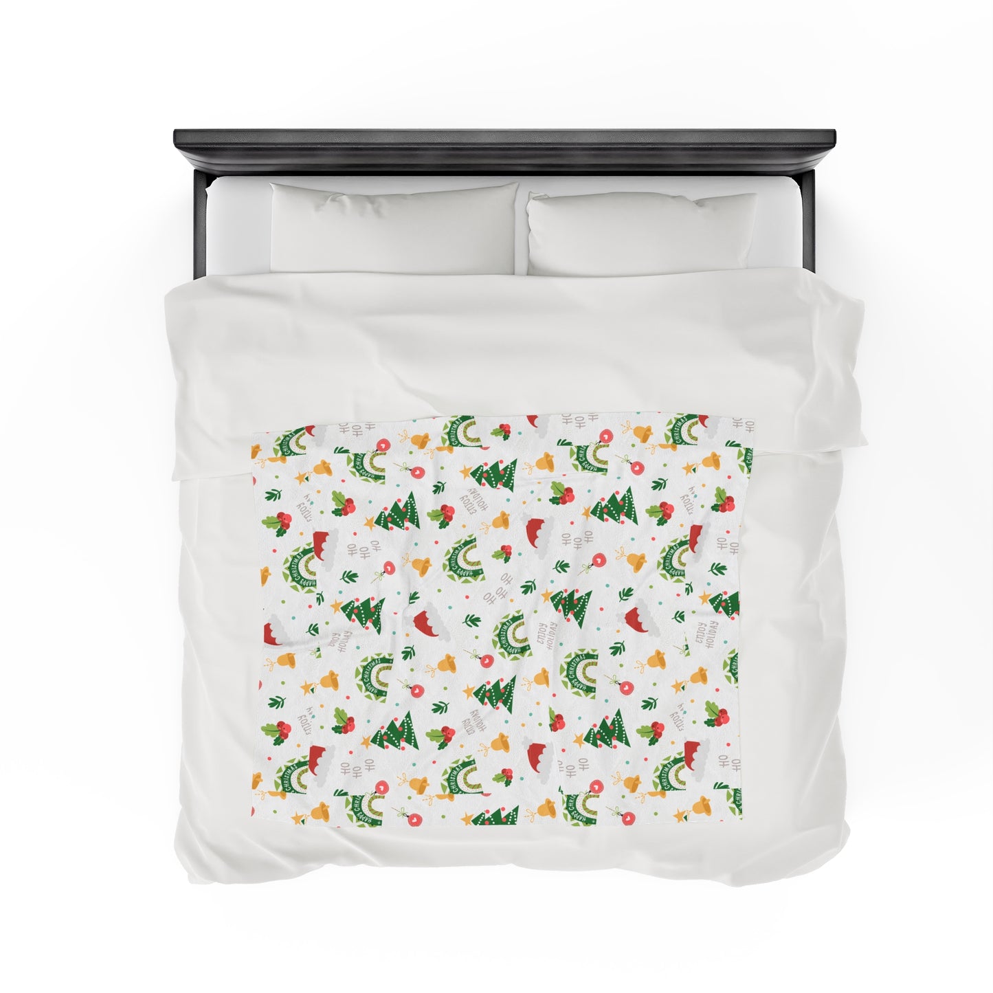 Christmas Blanket holiday blanket christmas movie watching blanket Merry christmas  blanket Velveteen Plush Blanket