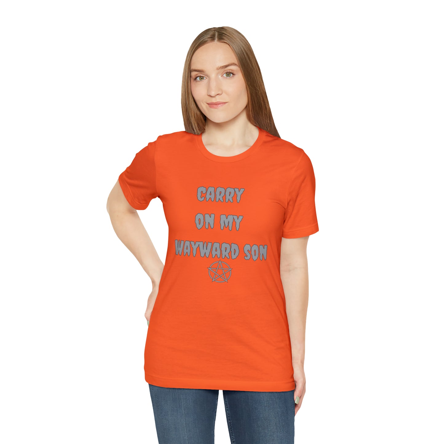 Supernatural shirts Carry on my wayward son gift shirts, Father's day gifts,gift for Dad vacation shirt, best friend, Christmas gift