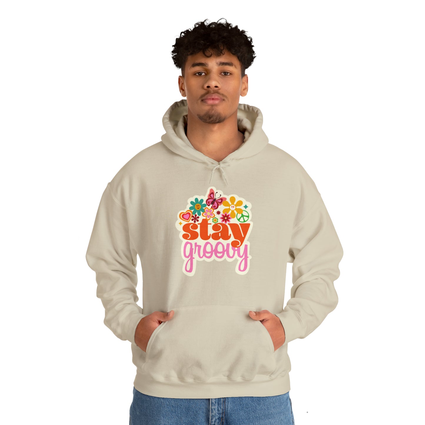 Stay Groovy Hoodie, Hippie Hoodie, good vibes hoodie, Fun Summer shirt, Birthday gift for her, Galantine gift for her,best friend gift, vac