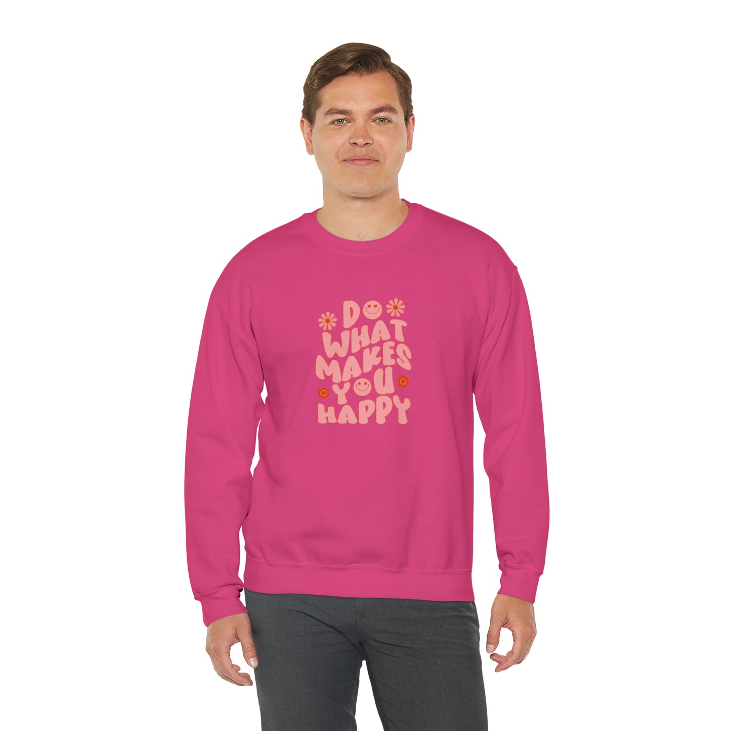 Do what makes you happy Sweatshirt, Teach love inspire sweater, Teacher mode shirt, Christmas Sweater, Christmas Crewneck, Holiday gift