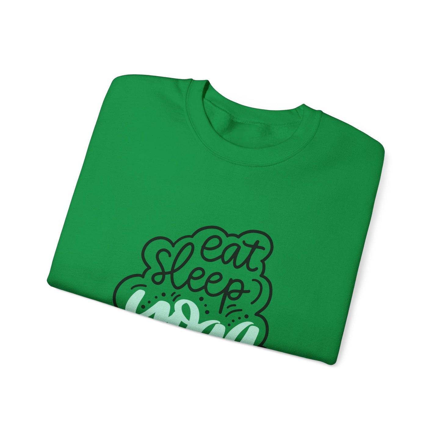Eat sleep yoga repeat sweater yoga sweater Here we go fucking again sweater gifts funny cat birthday gift Christmas sweatshirt gift for her