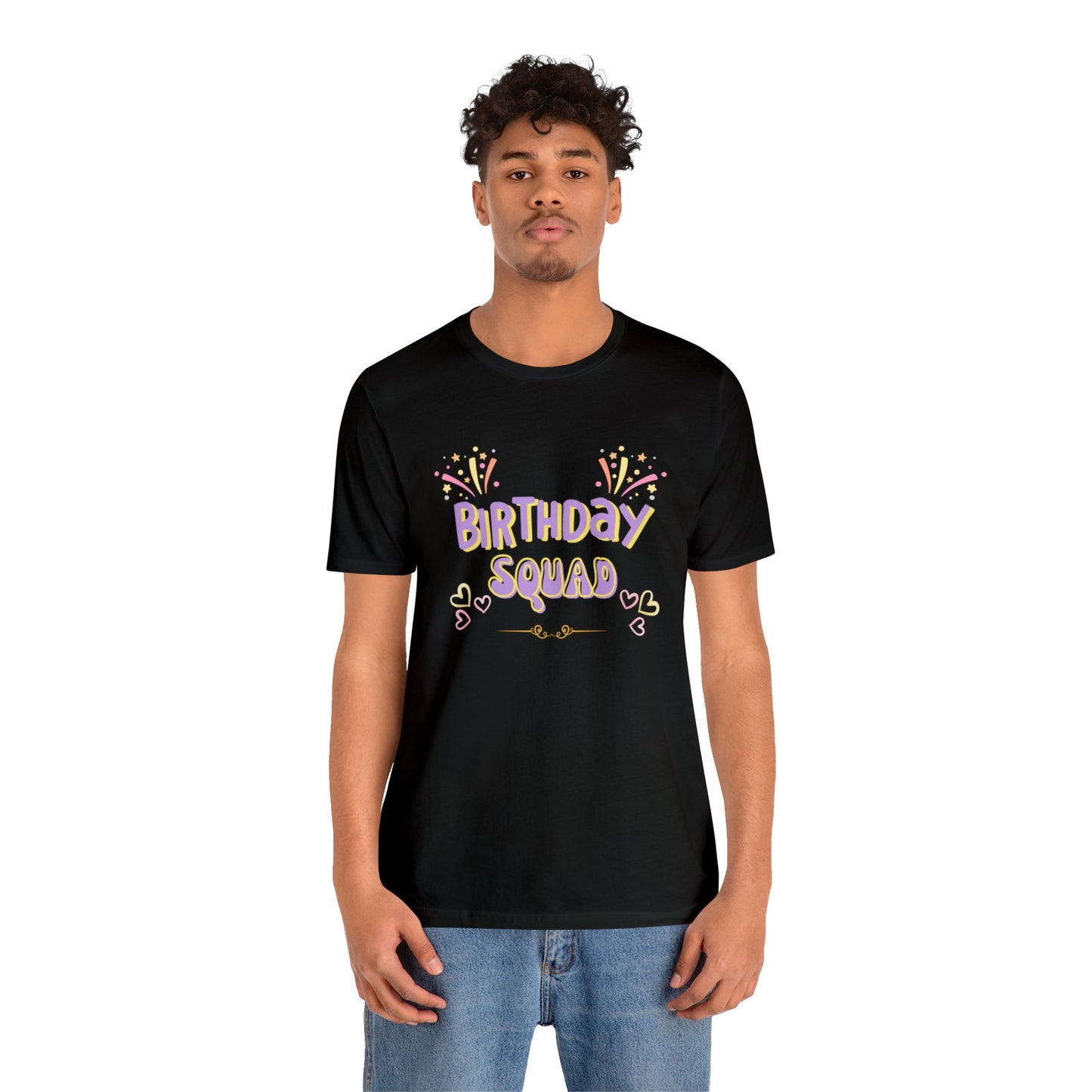 Birthday squad shirt birthday girl shirt birthday shirt gift for her best friend gift birthday party attire month funny Tshirt birthday gift