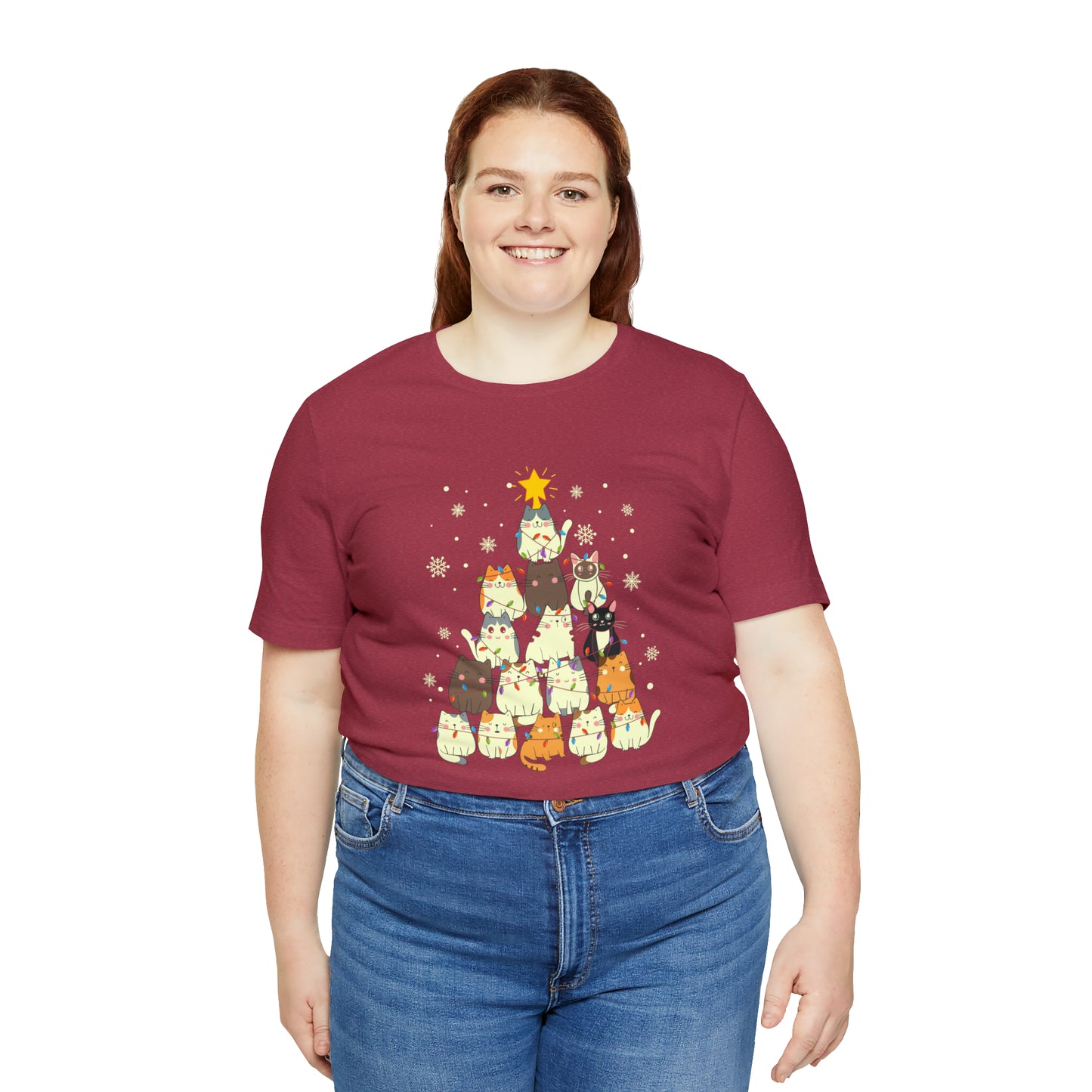 Cat Christmas shirt funny Meow kitty tee Matching Family Christmas Shirt Family Christmas Shirt Matching Xmas Tees Custom Christmas
