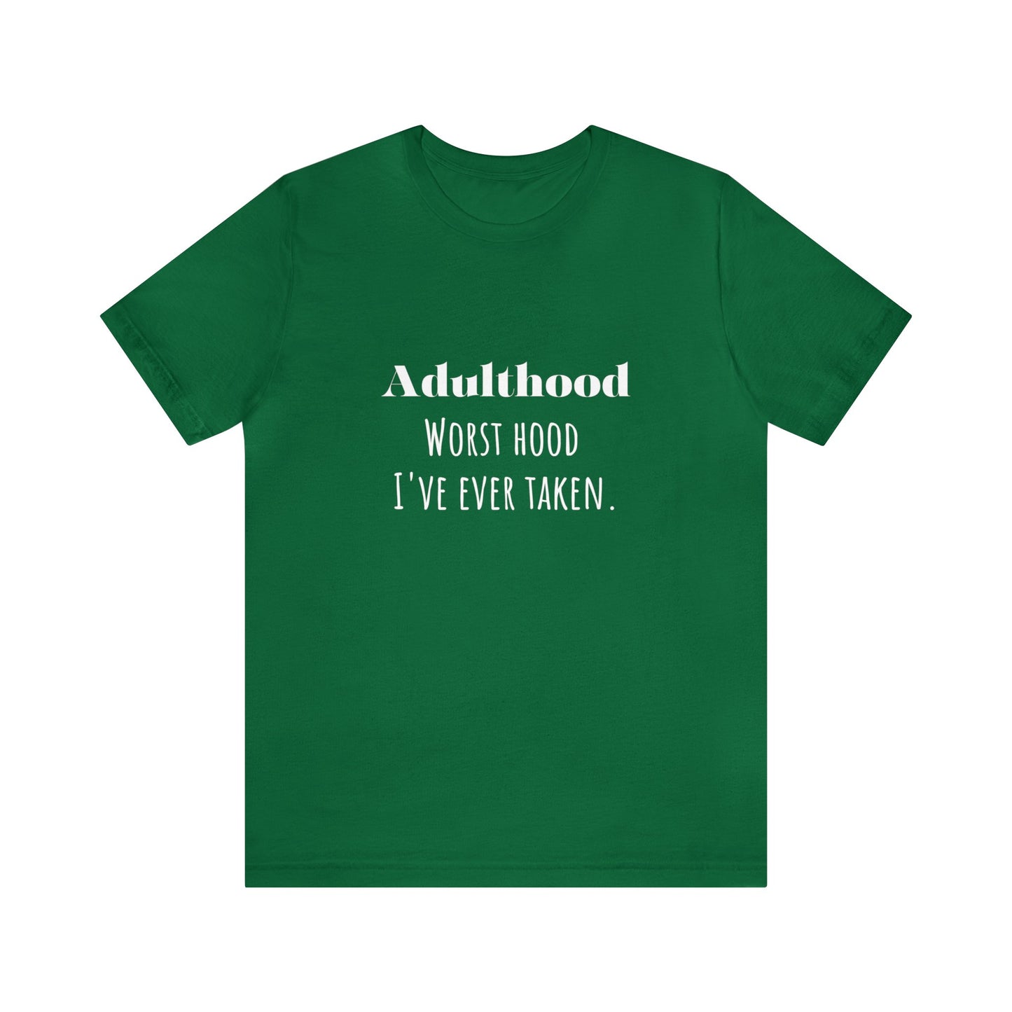 Adulthood shirt funny adulting shirt funny gift for her gift for him  shirt Unisex Tee Retro  T-Shirt best friend vacation shirt beach