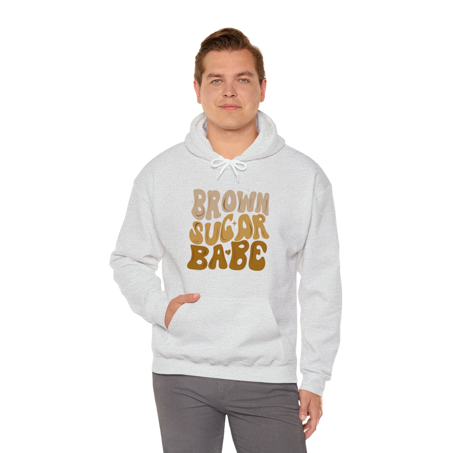 Brown sugar babe hoodie, gift for her, best friend gift, birthday vacation, Unisex Heavy Blend Hooded Sweatshirt