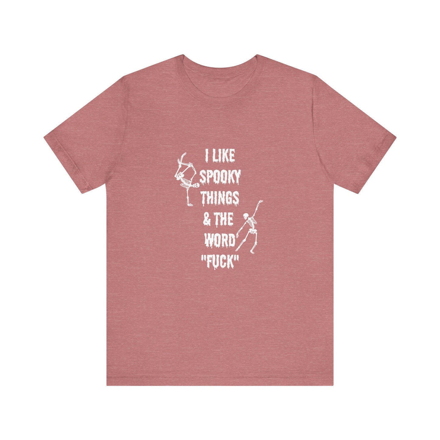 Halloween Shirt funny Halloween spooky things and the word fuck shirt spooky shirt shirt wizard Halloween shirt  bestie Halloween Christmas