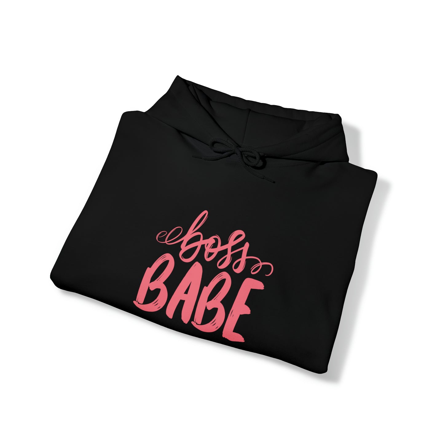 Boss Babe hoodie, boss babe energy, gift for her, millionaire babe, Unisex Heavy Blend Hooded Sweatshirt