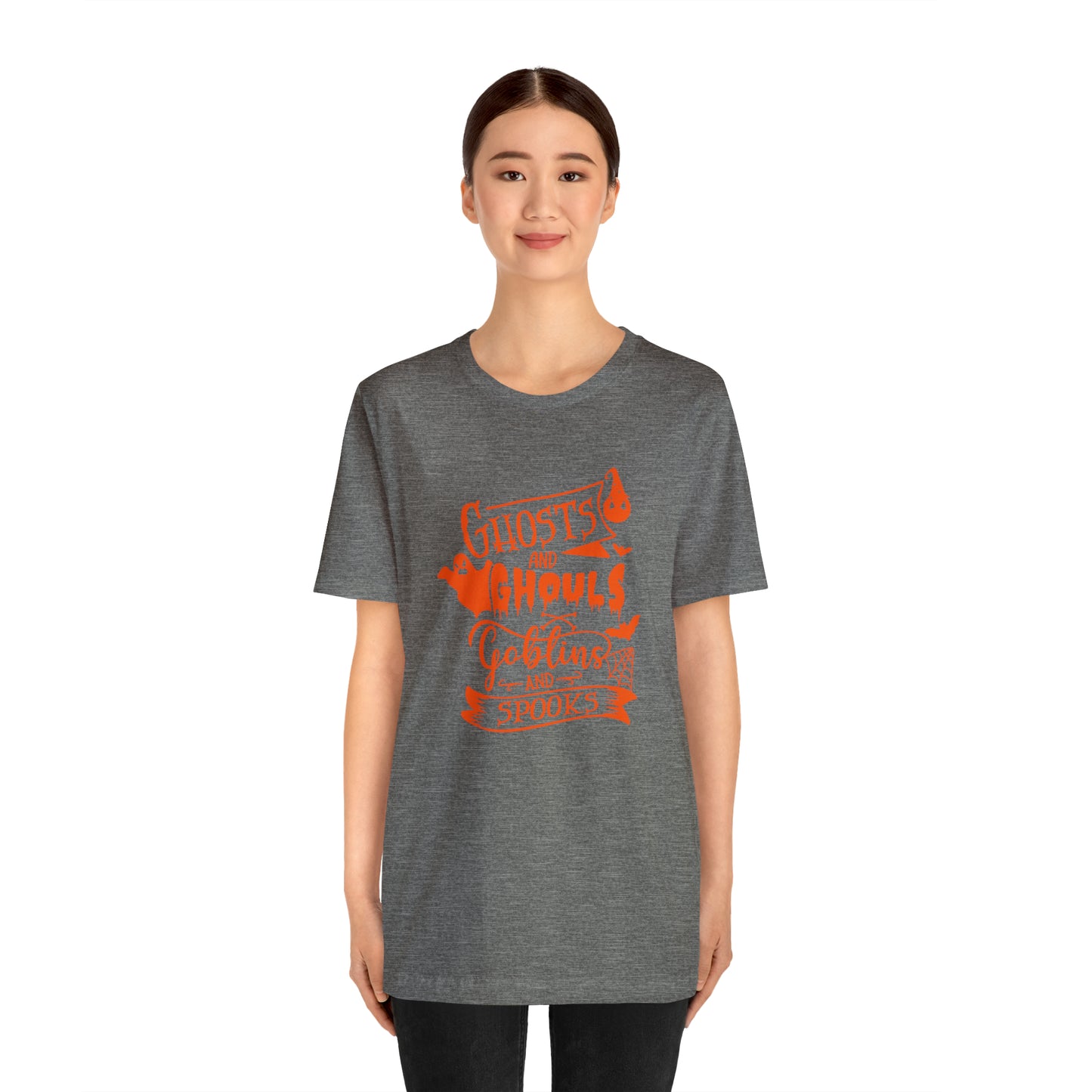 Spooky Halloween shirt, ghouls trick or treat ghost Halloween tshirt,Halloween Sweatshirt,Spooky Season T Shirt,Christmas gift