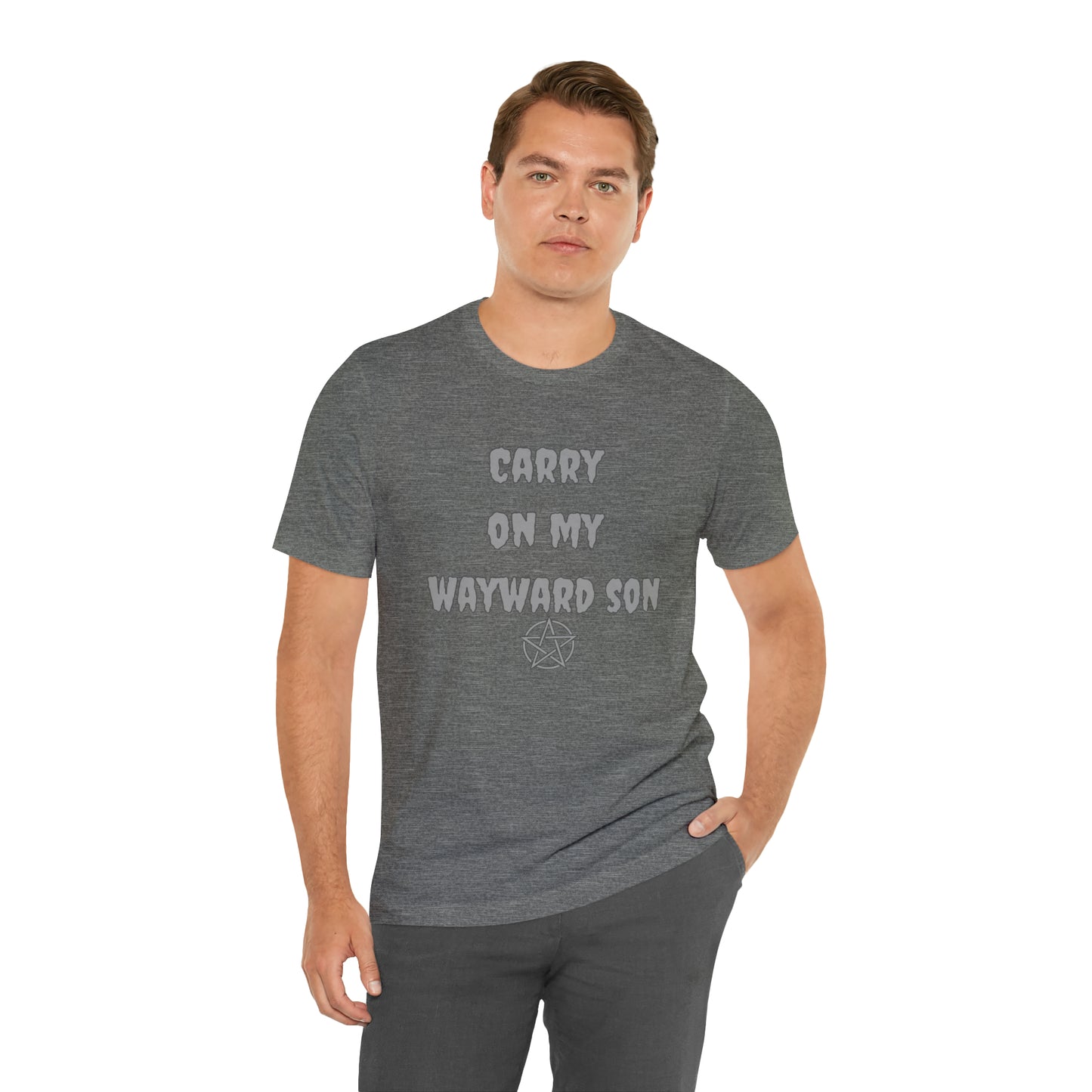 Supernatural shirts Carry on my wayward son gift shirts, Father's day gifts,gift for Dad vacation shirt, best friend, Christmas gift