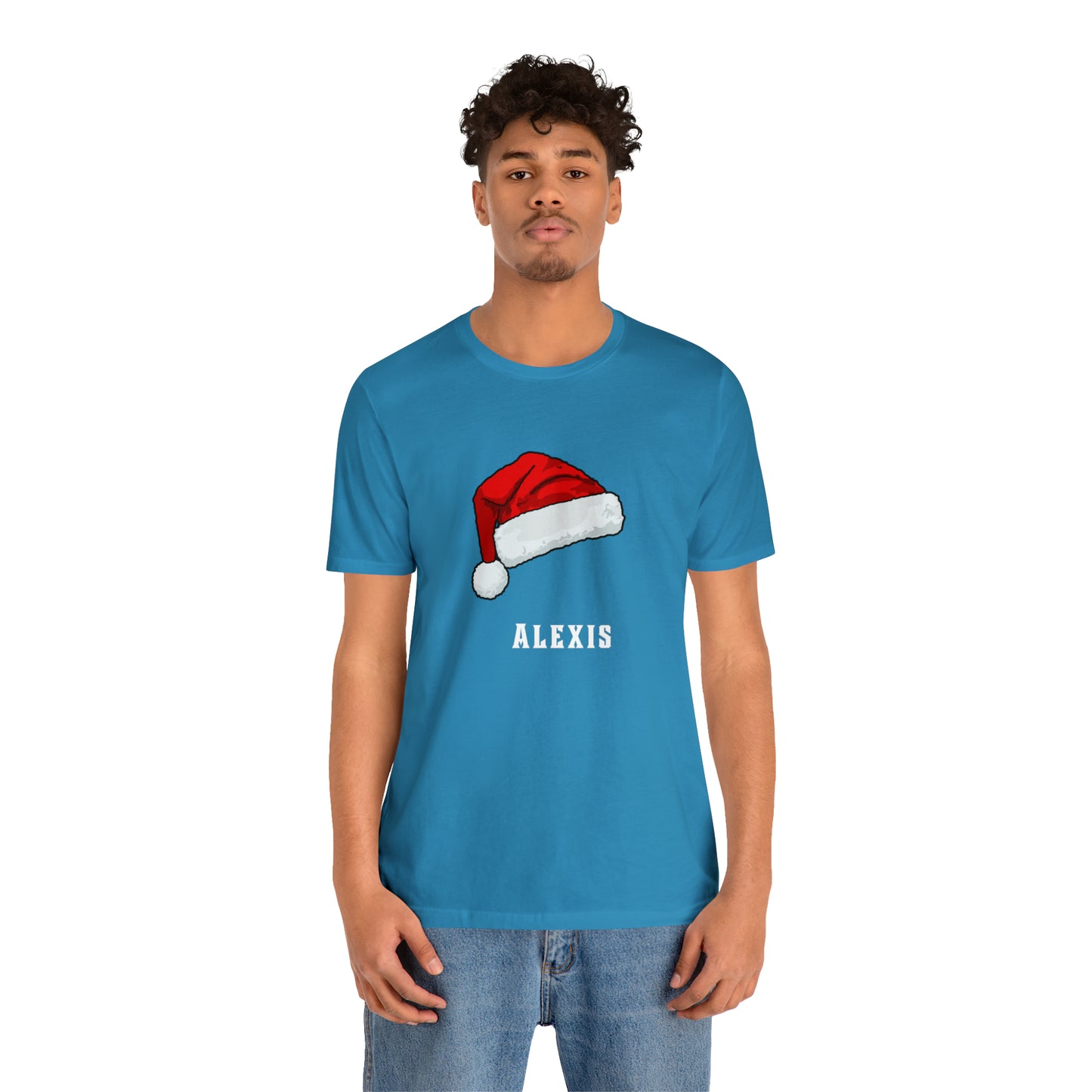 Matching Family Christmas Shirts, Santa claus Hat family tshirts Family Christmas Shirt, Matching Xmas Tees Custom Christmas T shirt photos