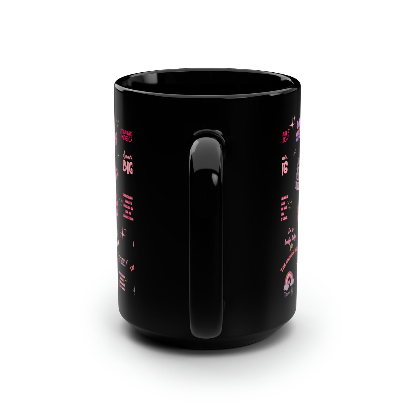 Positive affirmations Coffee Mug black girlboss mug birthday gift wife mom boss mug gift for her gift for wife Mugs tea Christmas gift 15oz