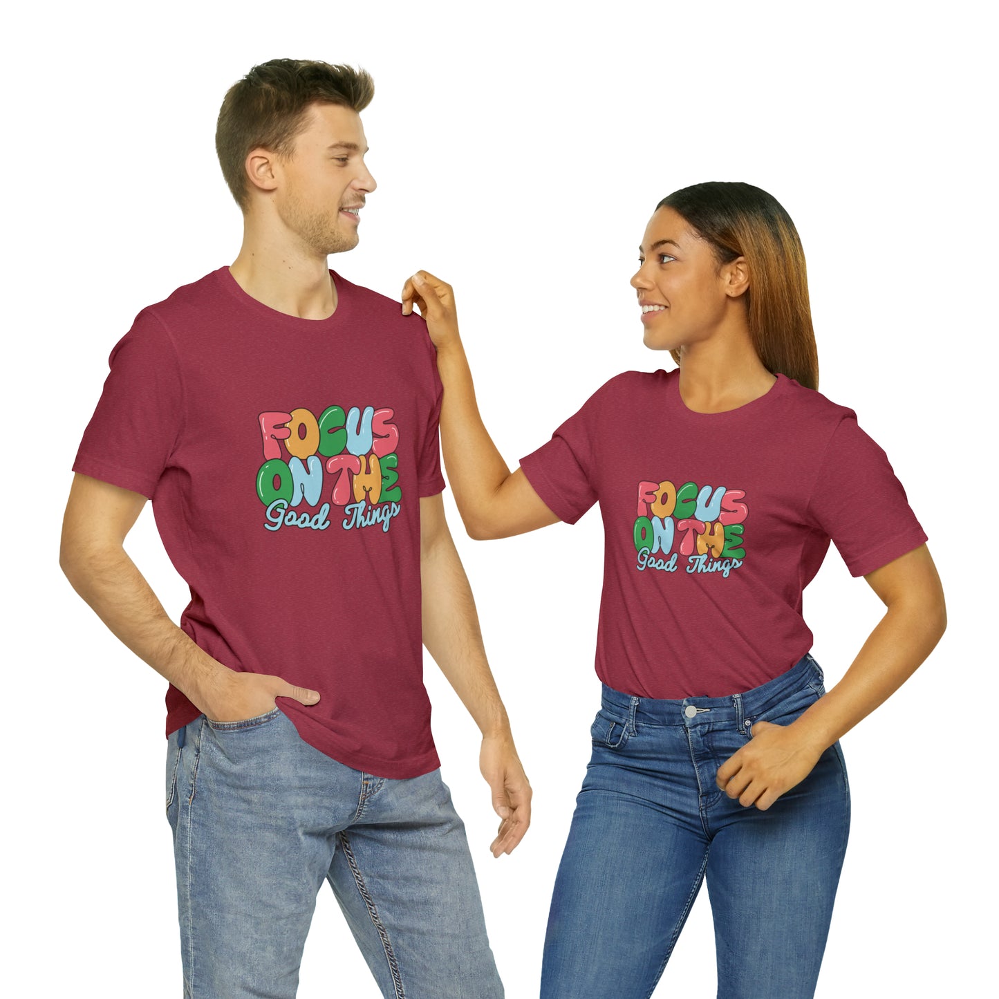 Focus on the good things shirt positive vibes shirt good vibes tee yogawear zen clothes bohemian top Women's Christmas gift for her for him