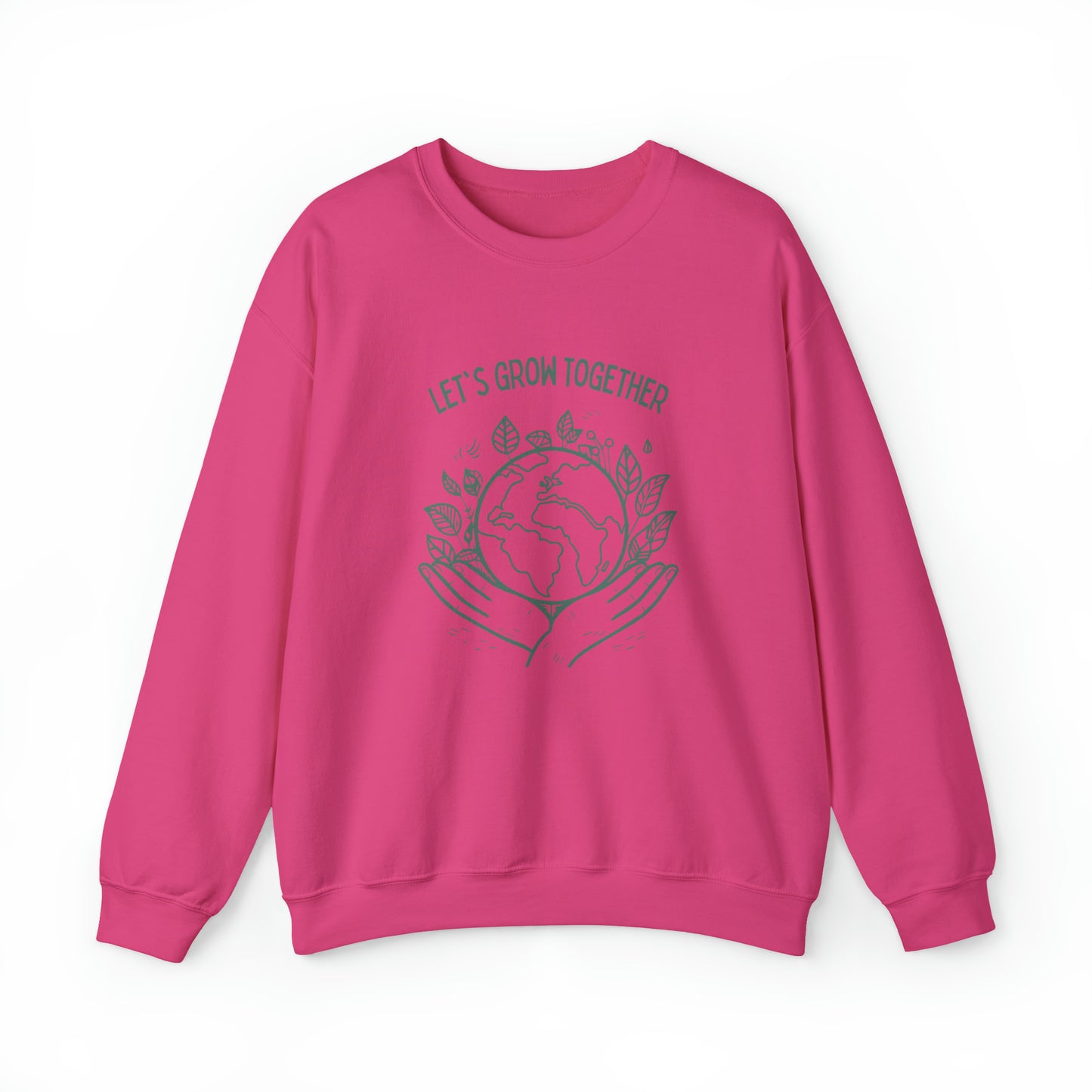 Let's grow together sweater plant lover sweater save the planet sweashirt birthday gift Christmas gifts Sweatshirt Gift for him Gift for her