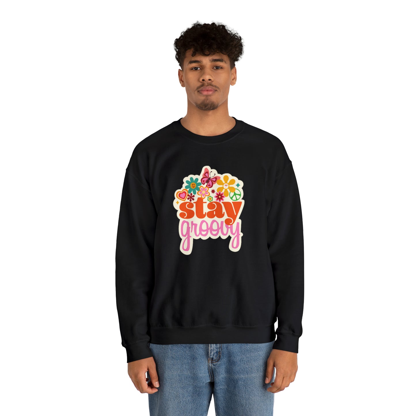 Stay Groovy sweatshirt, good vibes sweater, love inspire sweatshirt mode sweater, Homeschooling sweatshirt mom shirt, shirt unisex gift
