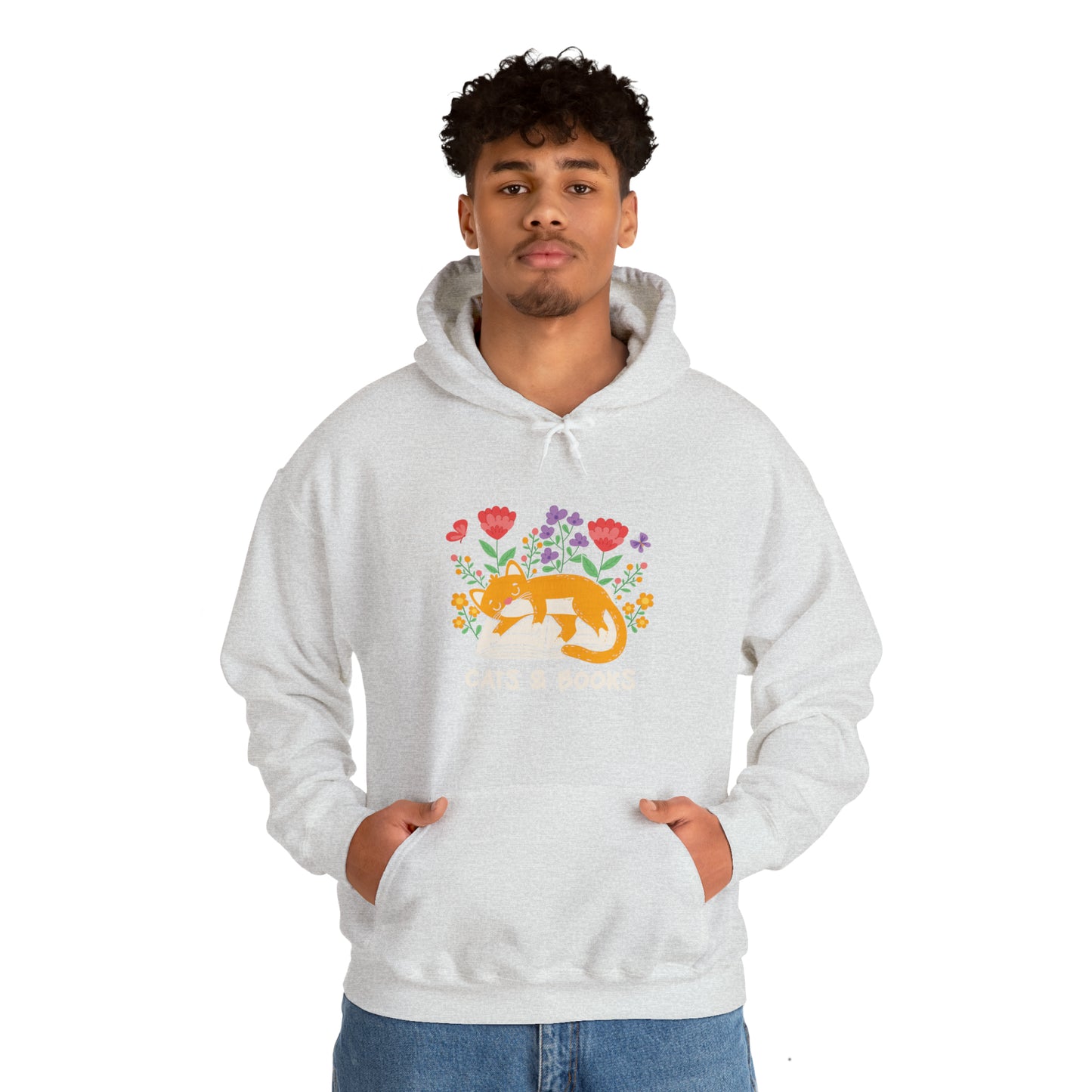 Cat Mom Shirt Cat Lover Tee Cute Book Cat Shirt Floral Book Shirt Book Lover Sweatshirt Reader Bookish Tee Cat Themed Gift For Women for men