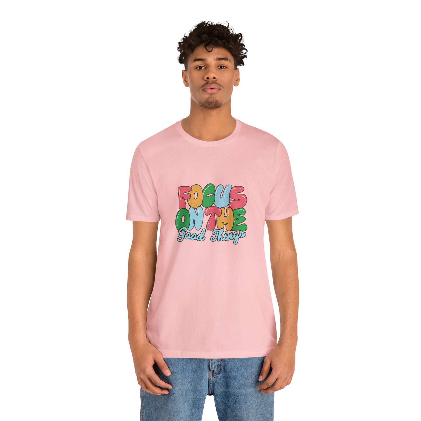 Focus on the good things shirt positive vibes shirt good vibes tee yogawear zen clothes bohemian top Women's Christmas gift for her for him