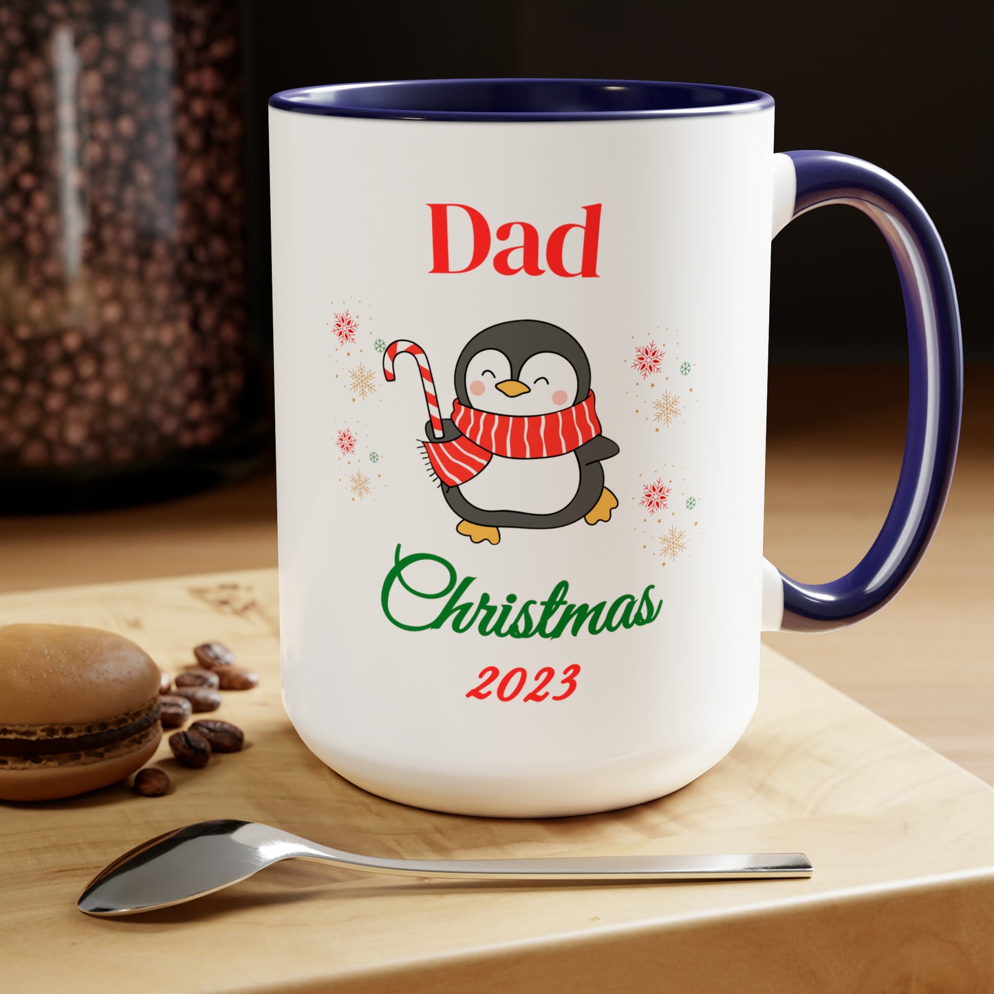 Hot cocoa mom Christmas mug gift for mom coworker gift mug Floral mug gift for her Mug funny gift for wife Coffee Mugs Christmas gift 15oz