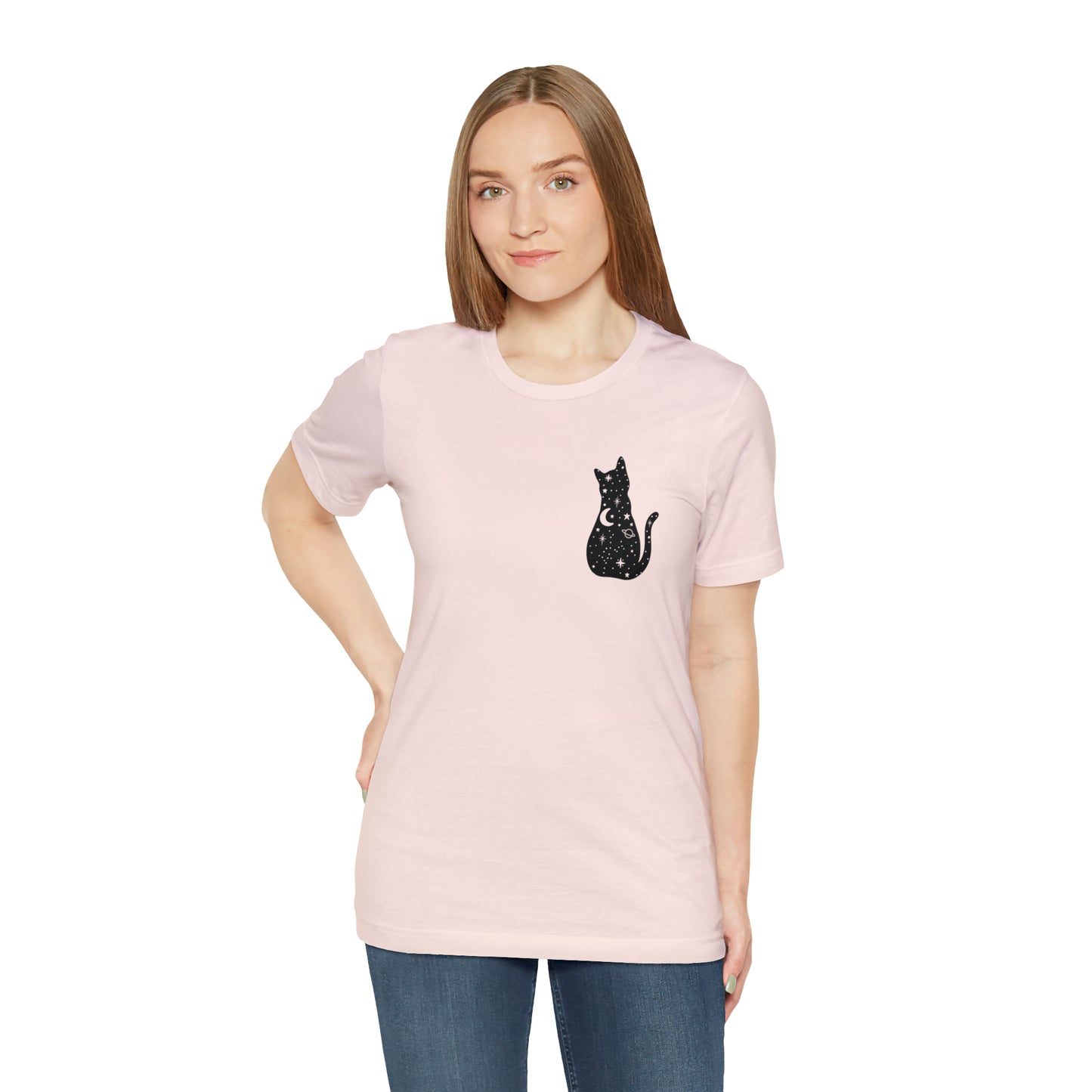 Cat Halloween shirt Witches Halloween T shirt Halloween Sweater Christmas Gift for Cat Lover Gift, Black Cat Gift for Cat Mom Gift moon