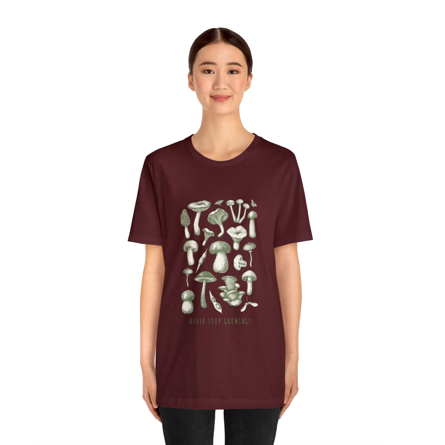 Mushroom tshirt book lover herbology Tshirt Shirt Halloween Gift for Cat Lover Gift for Cat Mom Gift