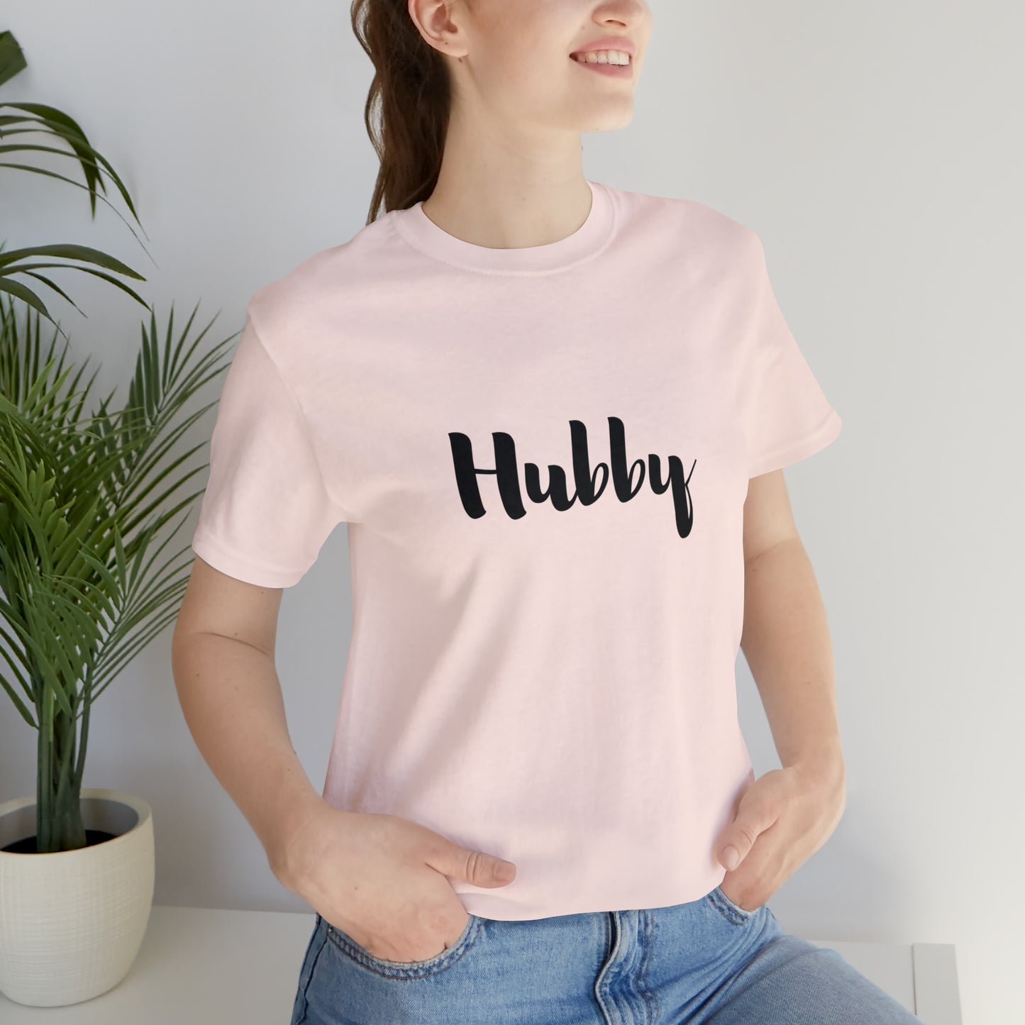 Hubby unisex T-shirt, bride groom attire, bridal party shirts, shower gift,Fathers Day Gift, Dad shirt, Husband birthday,
