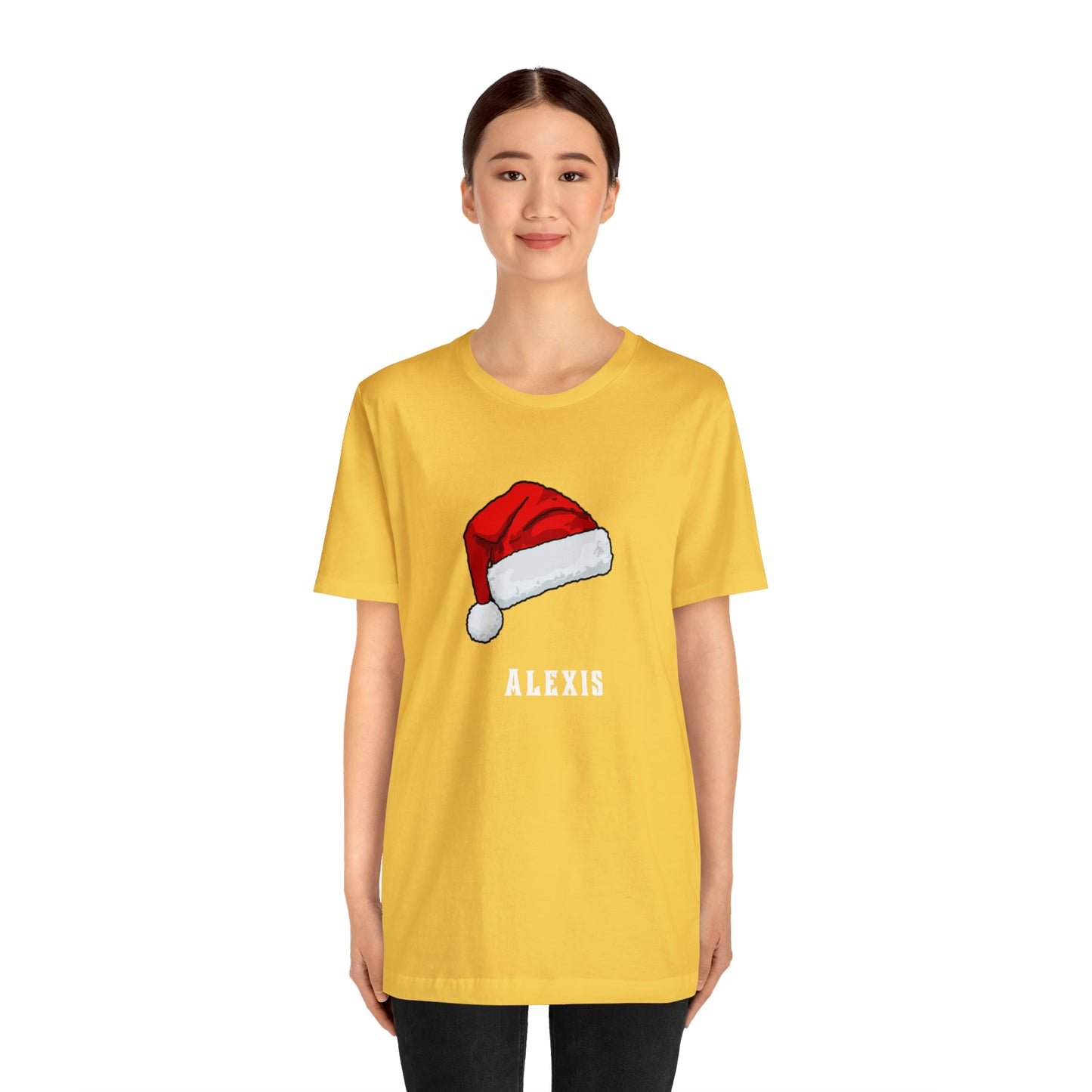 Matching Family Christmas Shirts, Santa claus Hat family tshirts Family Christmas Shirt, Matching Xmas Tees Custom Christmas T shirt photos