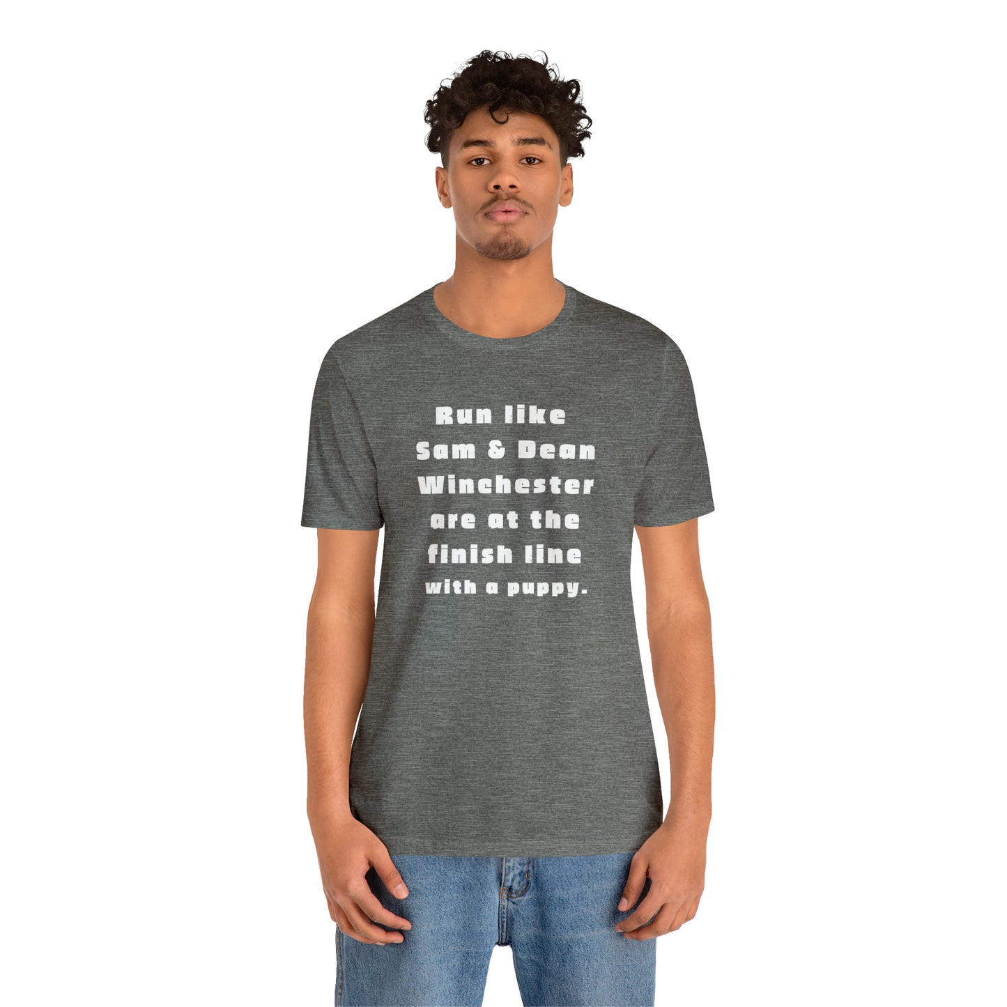 Winchester fans work out shirt Gym top sam and dean Tshirt Gift for her Gift for him Funny gift for her gift for him yoga Women's Tee