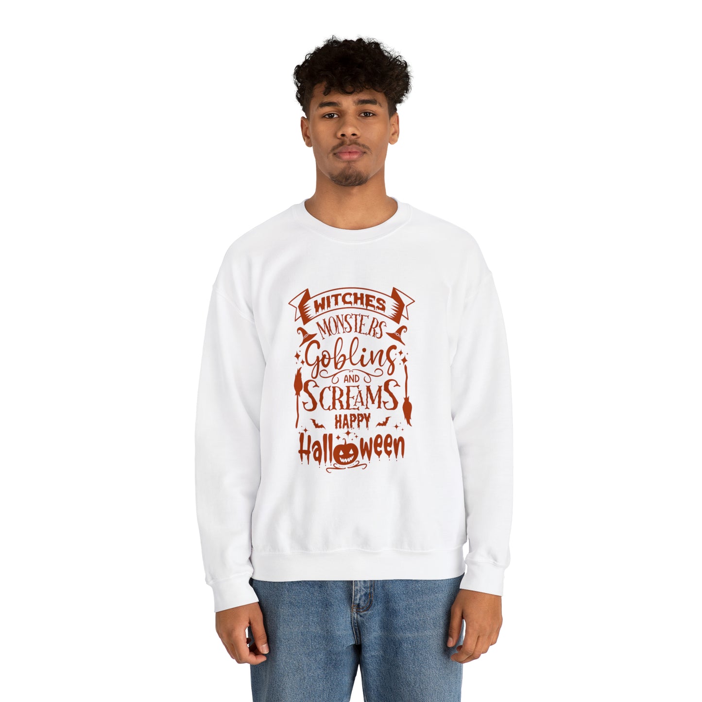 Witches Monsters Halloween Sweatshirt Ghostface Shirt Funny Halloween Horror Shirt Halloween Women's Sweatshirt Funny Halloween Tee Unisex