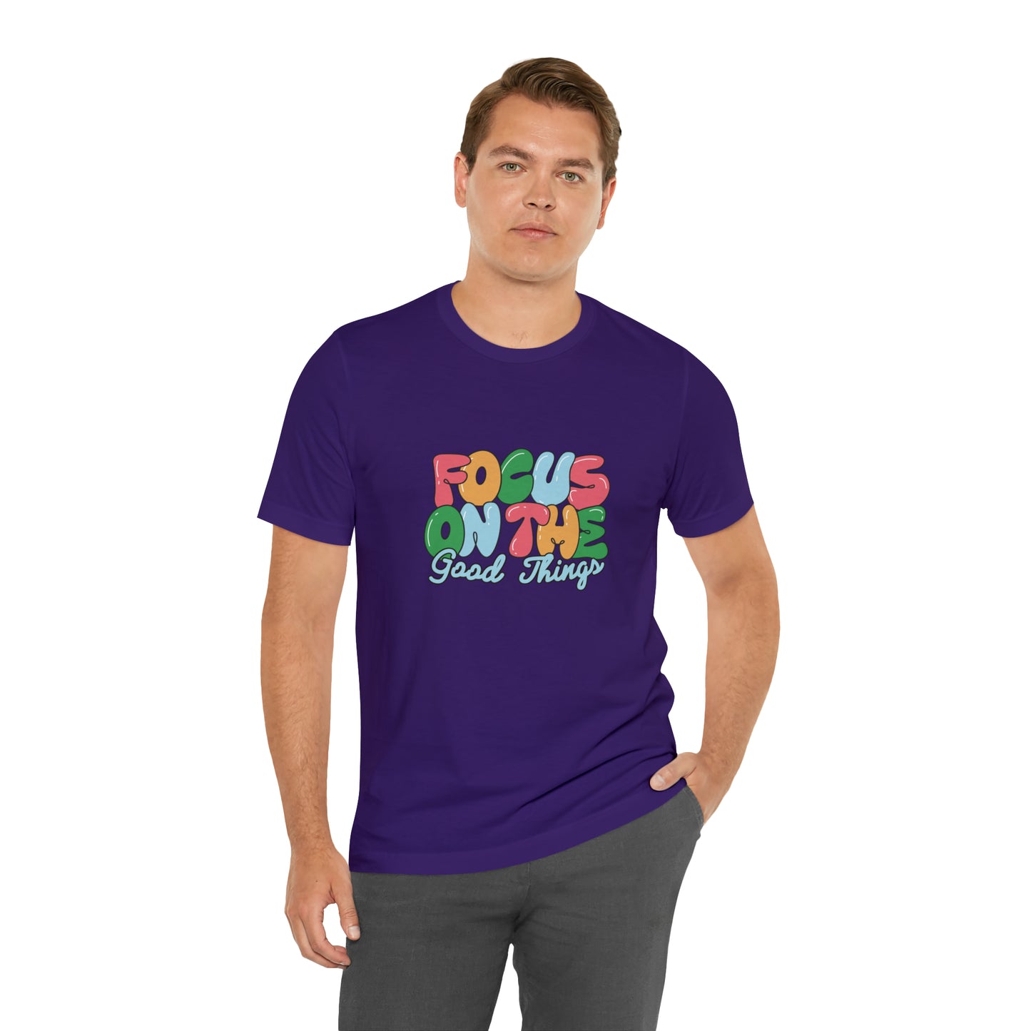Focus on the good things shirt positive vibes shirt good vibes tee yogawear zen clothes bohemian top Women's Christmas gift for her for him