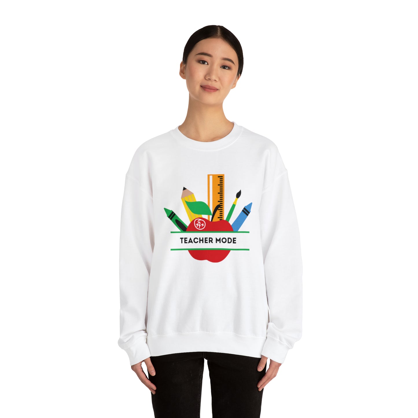 Teach love inspire sweatshirt Teacher mode sweater, Homeschooling sweatshirt,teacher mom shirt, hoodie teacher shirt Boss lady shirt,unisex